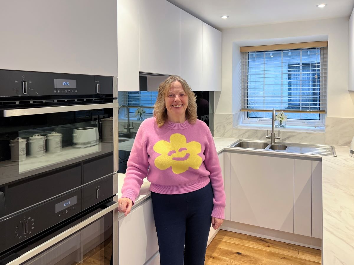 A perfectly planned bijou kitchen