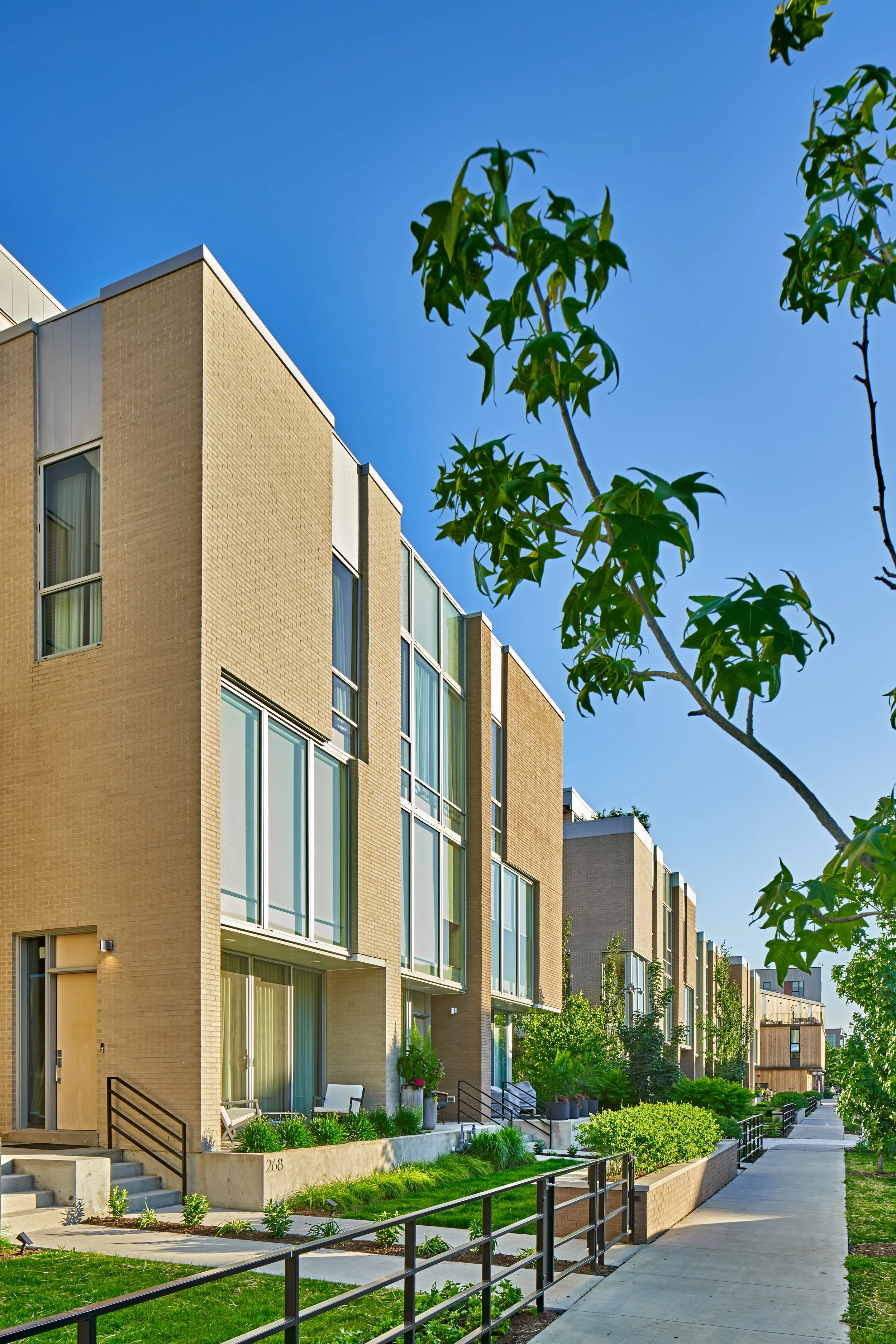 Brush Park Townhomes — STUDIO DWELL ARCHITECTS
