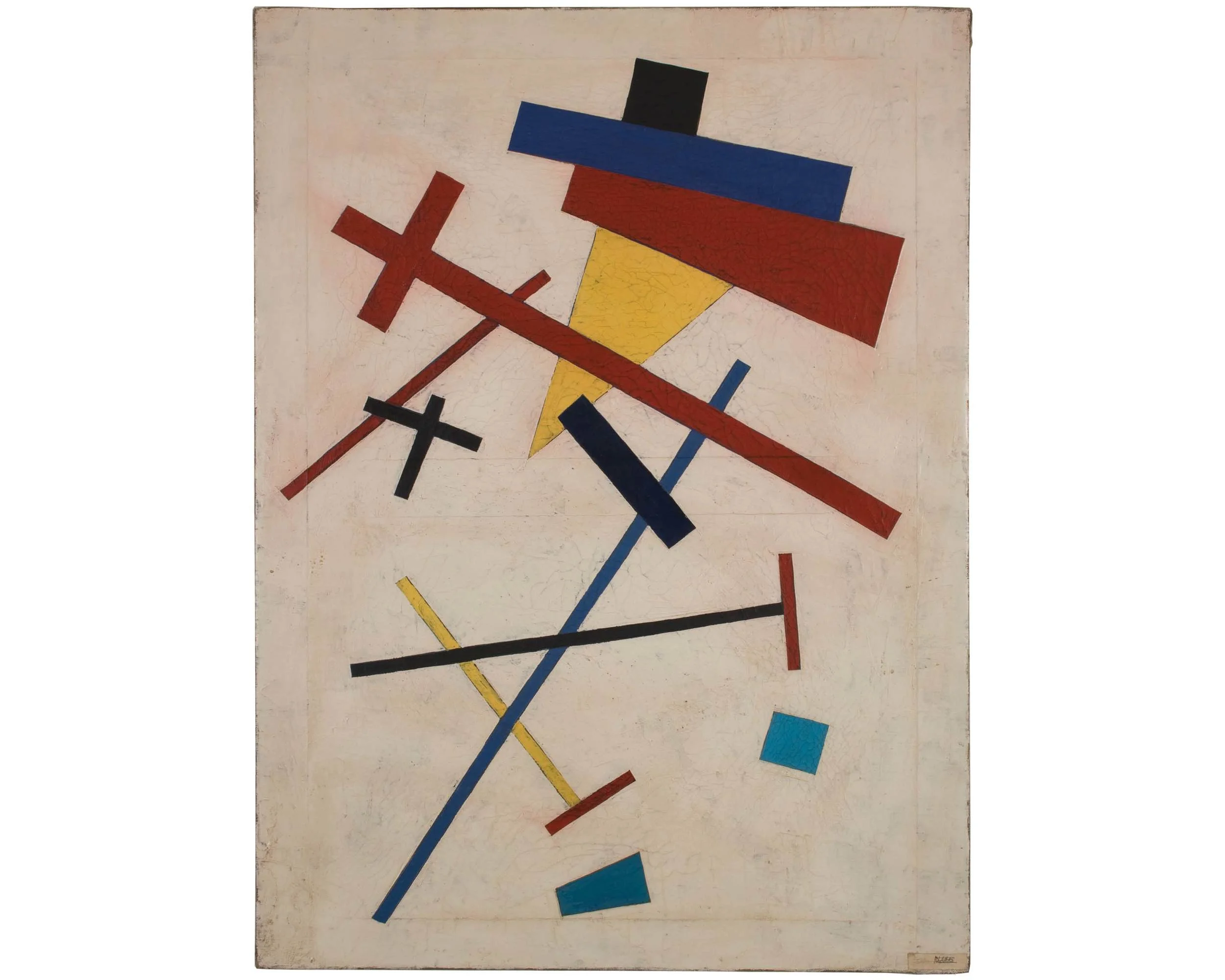 Unattributed. Unsigned. In the style of Kasimir Malevich.