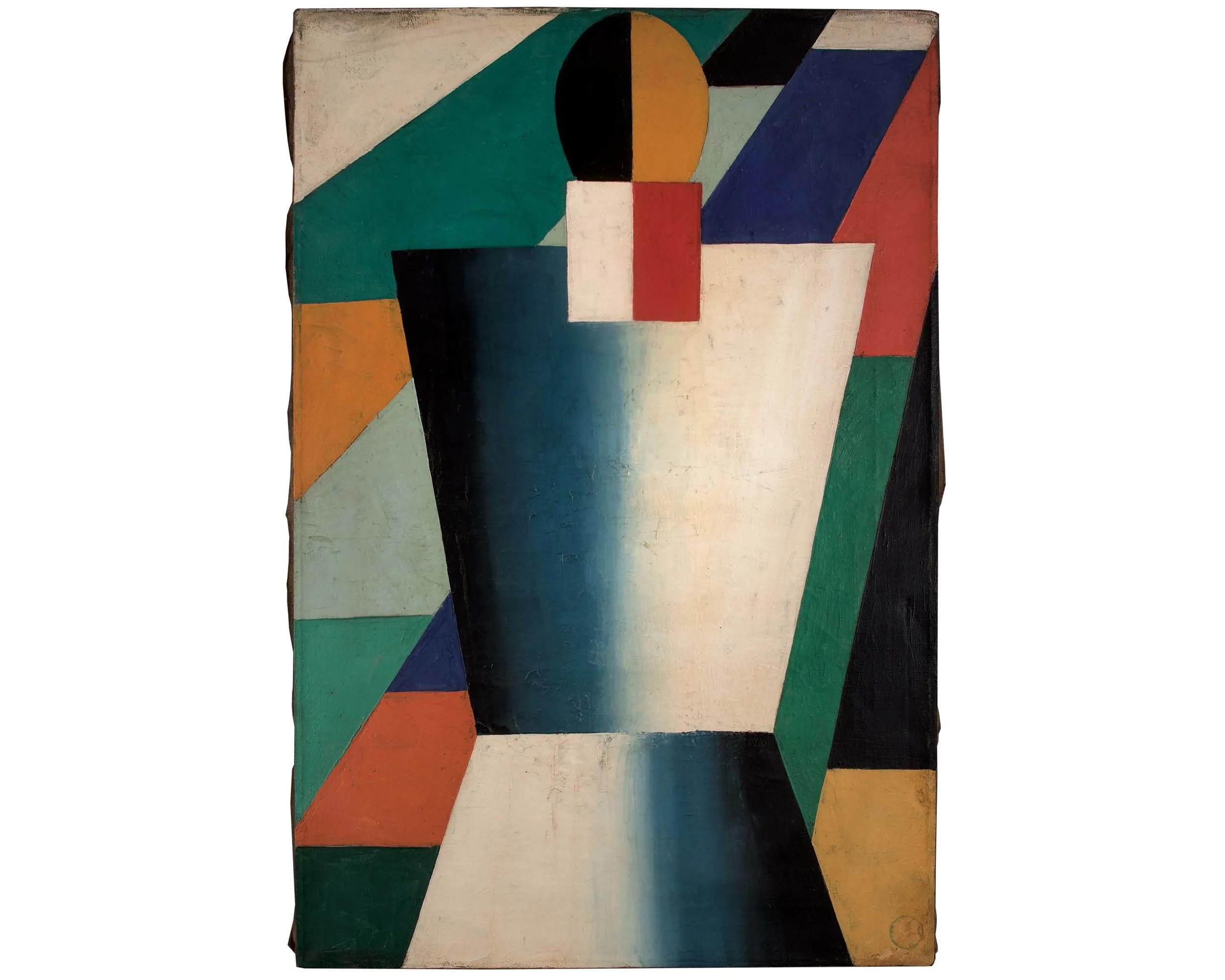 Unattributed. Unsigned. In the style of Kasimir Malevich.