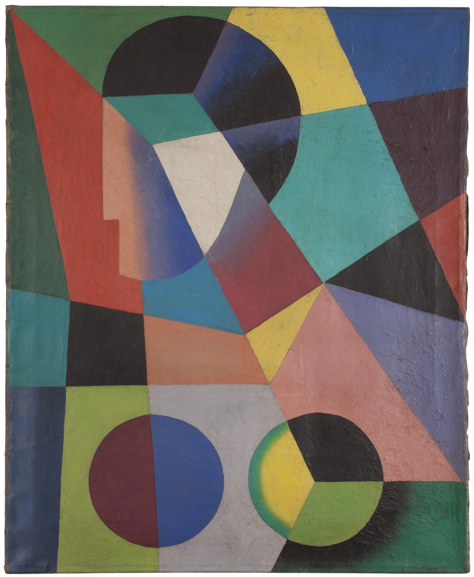 Unattributed. Unsigned. Oil on canvas. 68 x 55 cm.