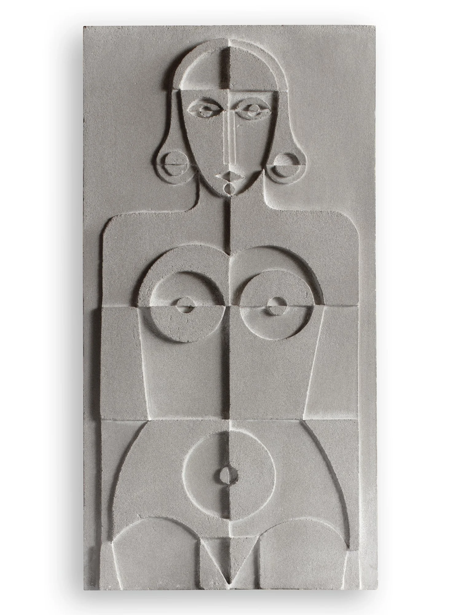   “ANGELIKA”   Cast Concrete.&nbsp;  18 x 9 inches 