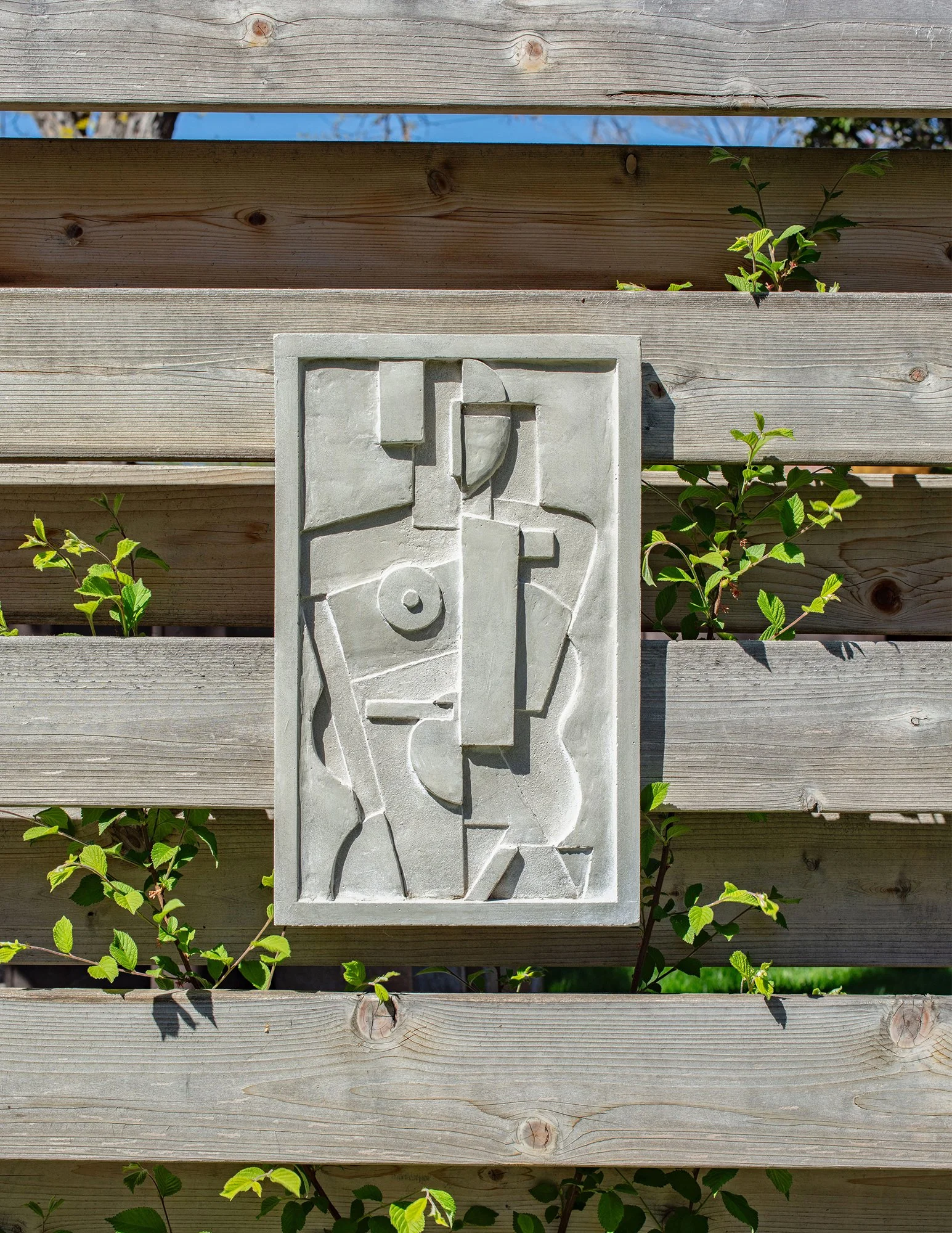   ‘THE DOCTOR”   Cast Concrete.  18 x 11 inches 