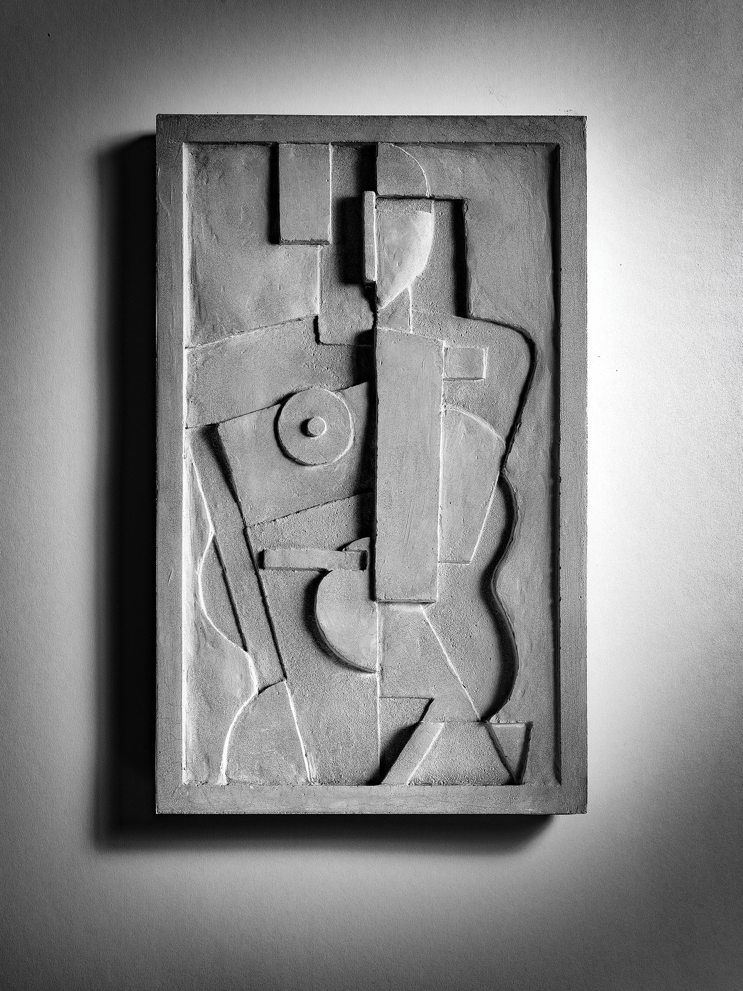   ‘THE DOCTOR”   Cast Concrete.  18 x 11 inches 