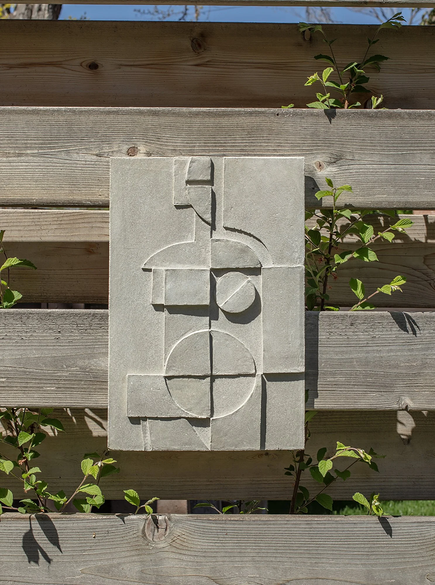   “DATUM FIGURE”   Cast Concrete  15.75 x 10.5 inches 