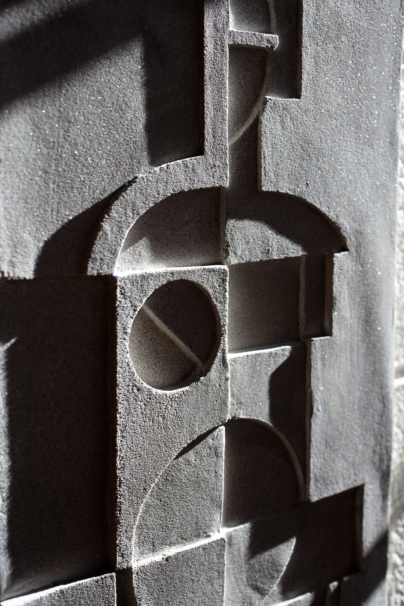   “DATUM FIGURE”   Cast Concrete  15.75 x 10.5 inches 