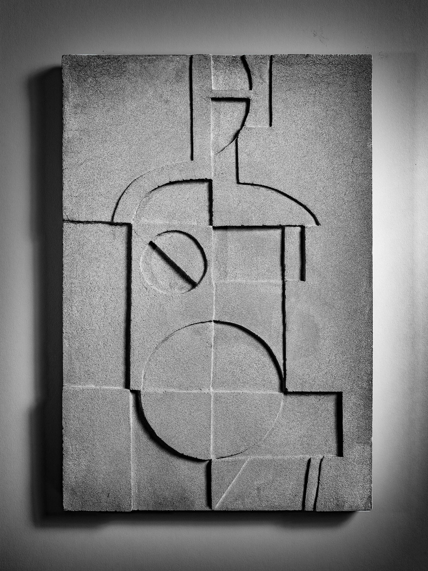   “DATUM FIGURE”   Cast Concrete  15.75 x 10.5 inches 