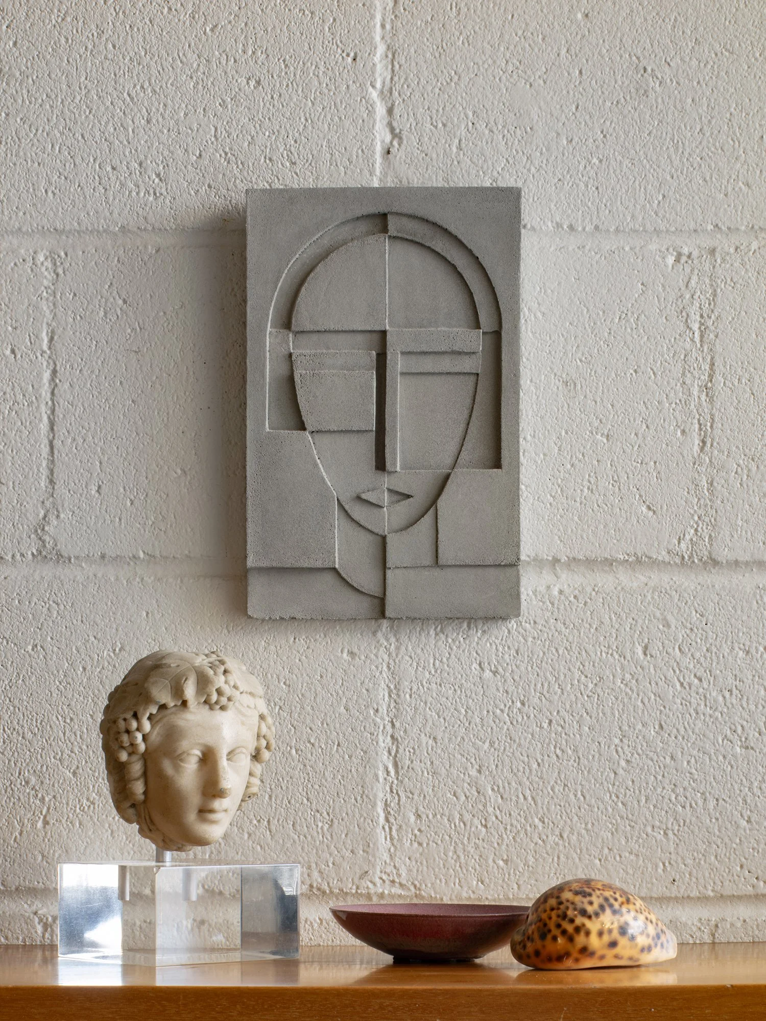   “ANNA No. 2”   Cast Concrete  10.5 x 6.75 
