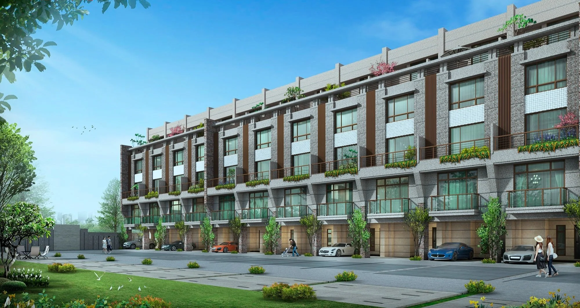 沙鹿、景觀、豪宅、天府養真