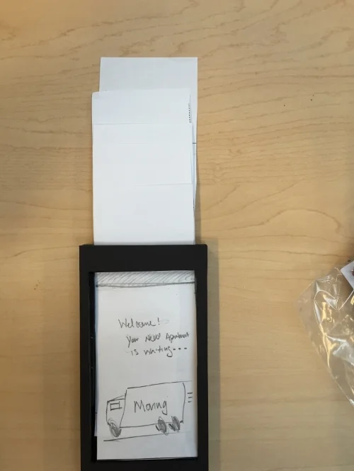  The completed product.&nbsp; The iPhone 9!&nbsp; The user has total control over their experience and can make any experience exactly the way they would like. 