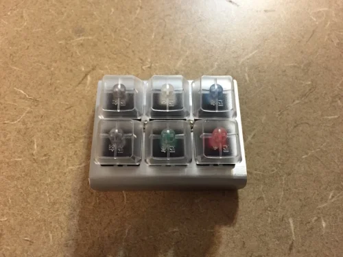  I don't think that user experience design is limited to the web.&nbsp; This device is used to gauge the tactile preferences that users have in regards to keyboard keys. Each key in this cluster feels and sounds different than the one it's next to. T