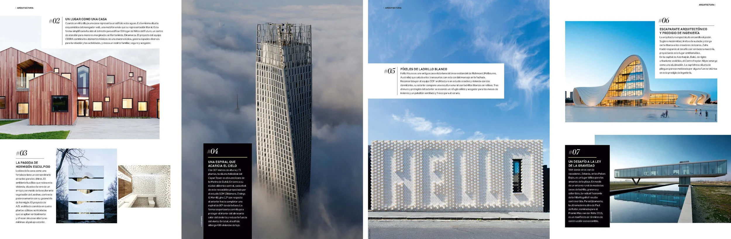 #HelloHouse on Barcelona-based #ArquitecturaYDiseño's list of the 10 buildings of 2014 you need to talk about