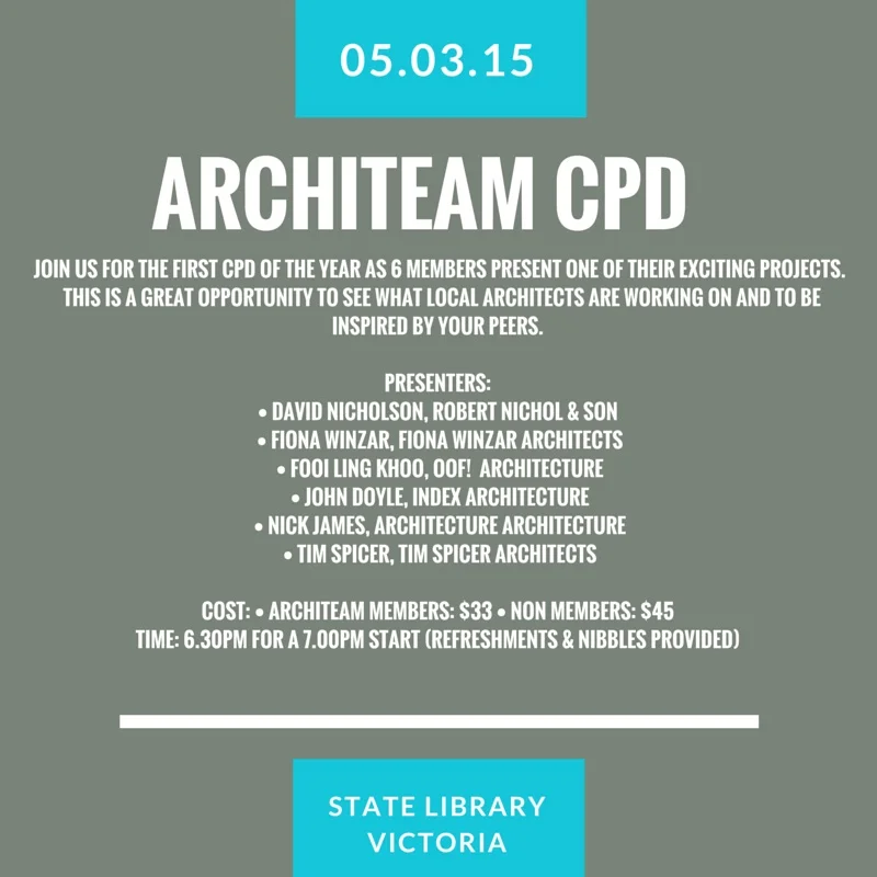 I'm part of @ArchiteamCo_Op "Members' Projects" sesh tomorrow evening at #StateLibraryVic. Come & enjoy the archi-nerdism
