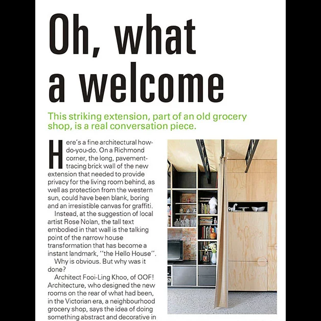 Great to see some love for builder & brickie at last! Thanks #JennyBrown for nice article in @theage > http://tinyurl.com/px84f5t @Domaincomau