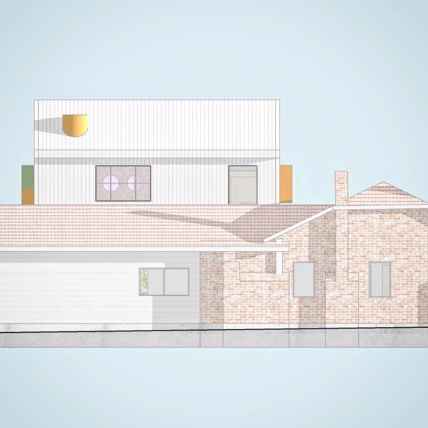 IN DESIGN | Sneak Peek: Ideas are coming together for the revival of a sweet Edwardian

> #OOFarchitecture #OOFWIP #GreatWhiteWedge #homereno #residentialdesign