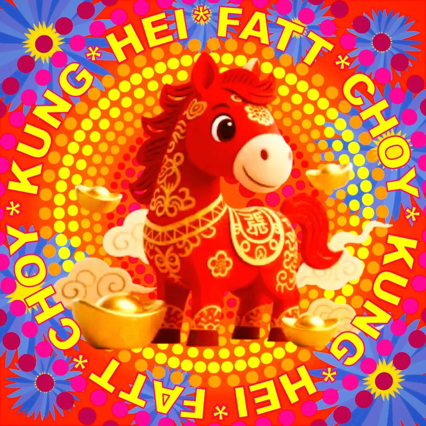 HAPPY NEW YEAR (AGAIN)!! 🎉🎉🐴 Wishing you all a big horse-y year full of health, happiness and prosperity!! 🐴🎉🎉