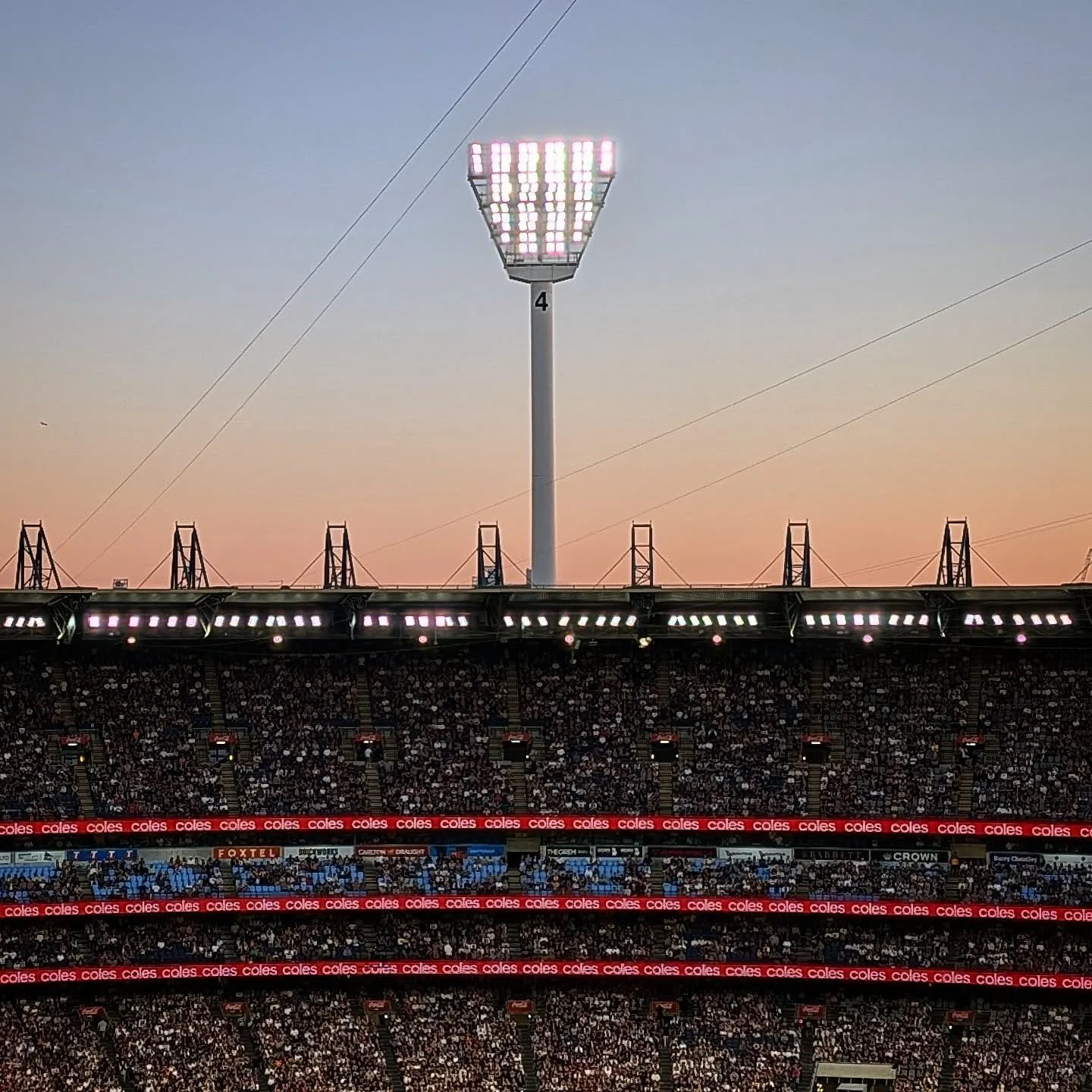 Footy's back! And suddenly there's no time for trivia like work or family