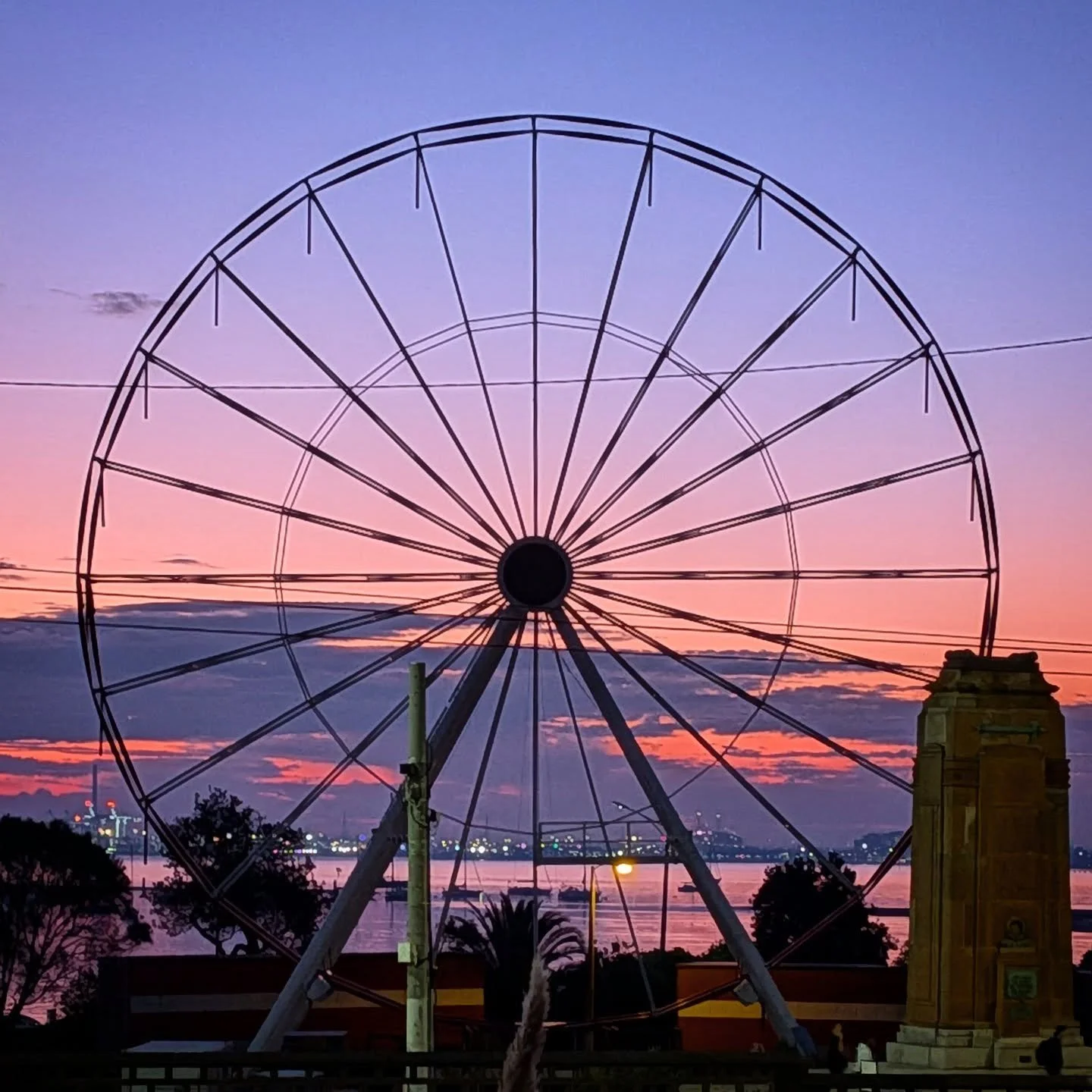 Goodbye Ferris Wheel. Goodbye summer 😢. Hope to see you again next time 

> @skylineferriswheel #ferriswheel #stkildabeach