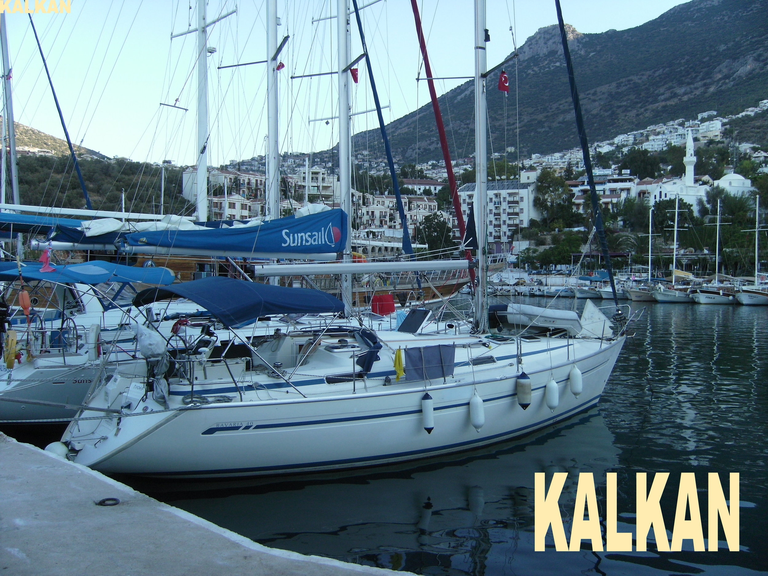 Ploes in Kalkan harbour