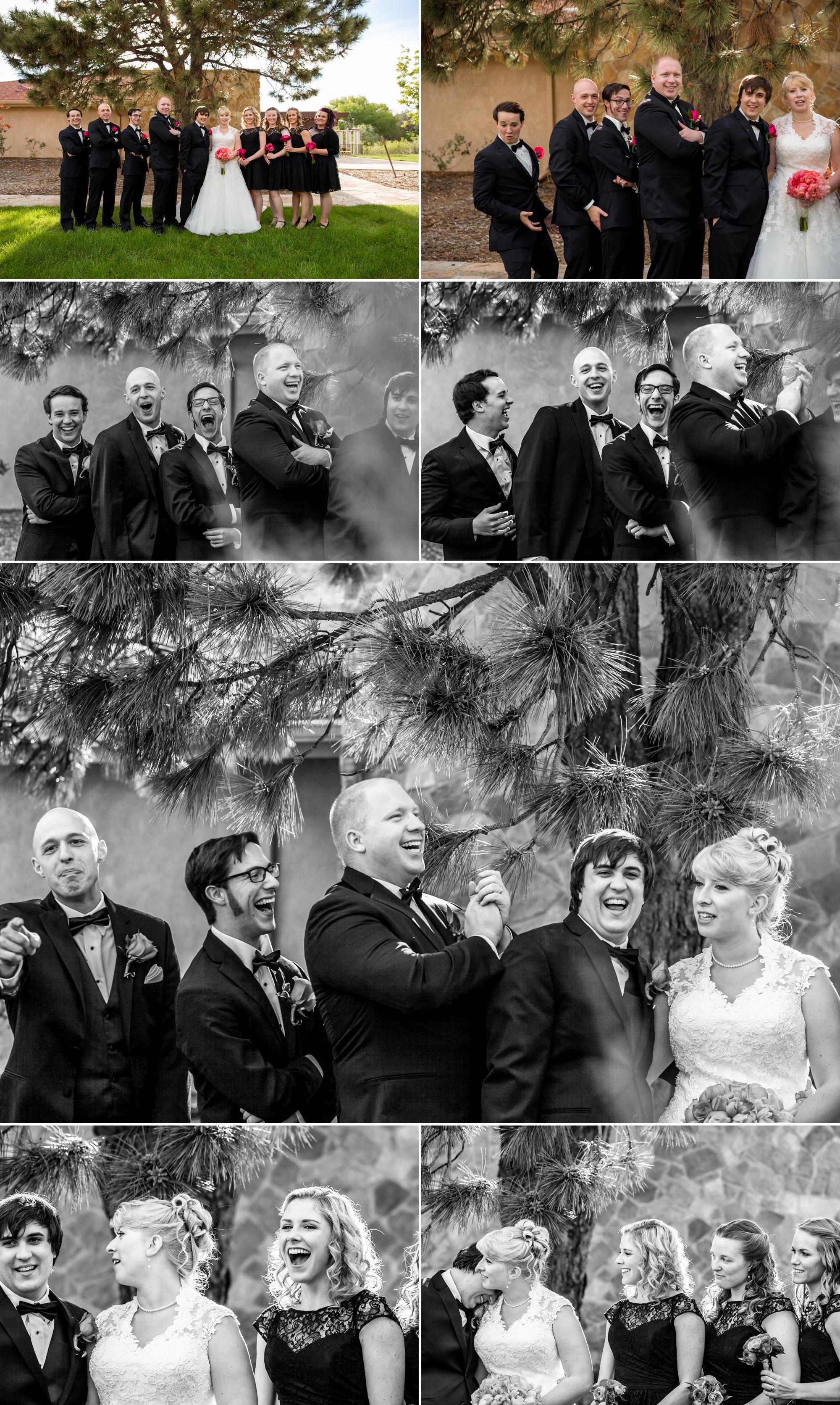 A little trick we use to get a laugh out of the bridal party