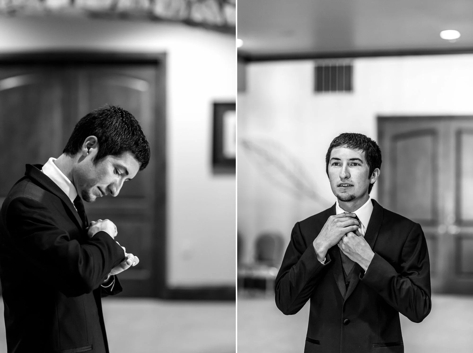 Handsome groom