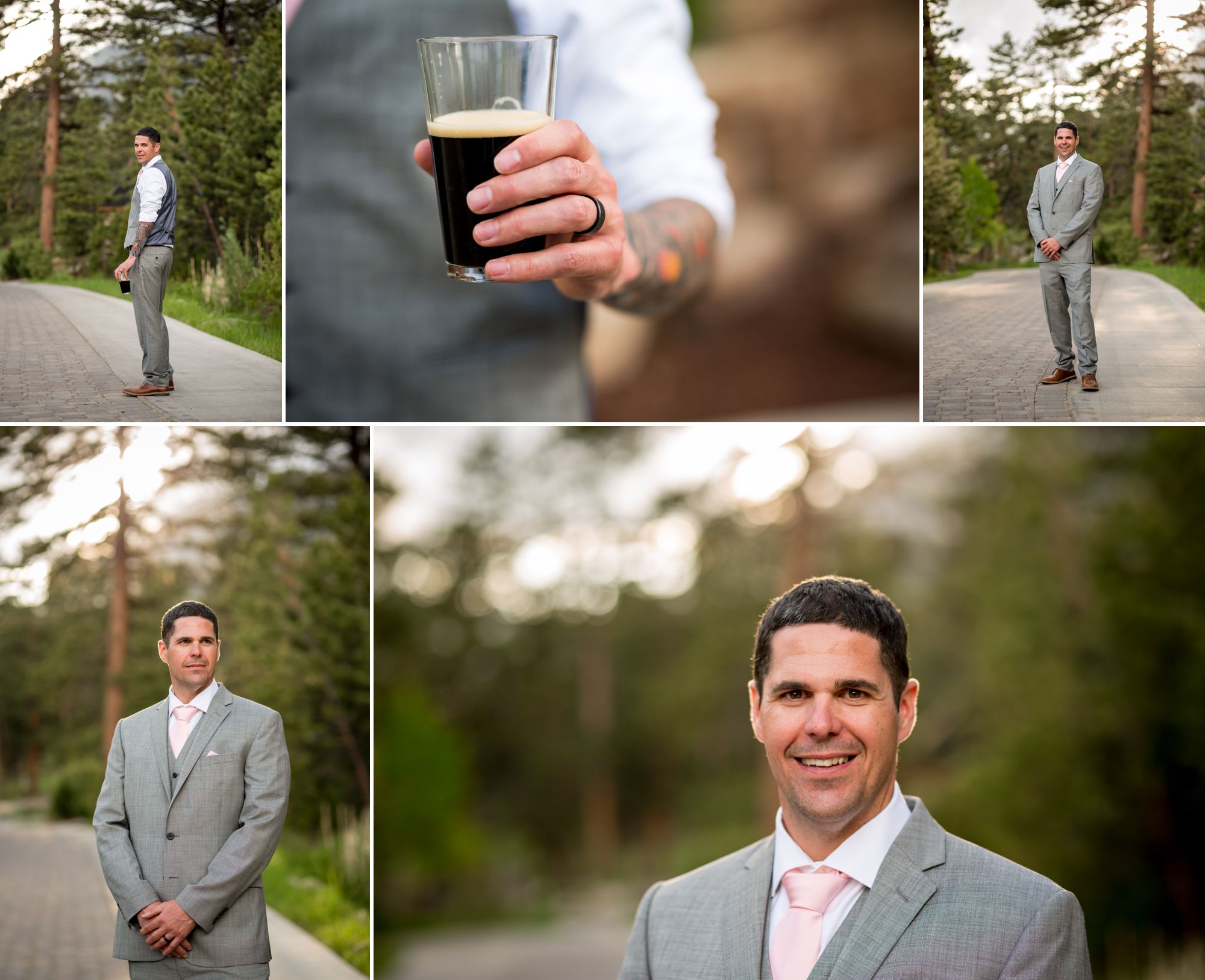 Brent kept a secret from us through our engagement session...look at those awesome tattoos!!! There's always a meaning behind tattoos and we love learning about it (good, bad, heartbreaking, life changing, etc). Not to mention, it's art...