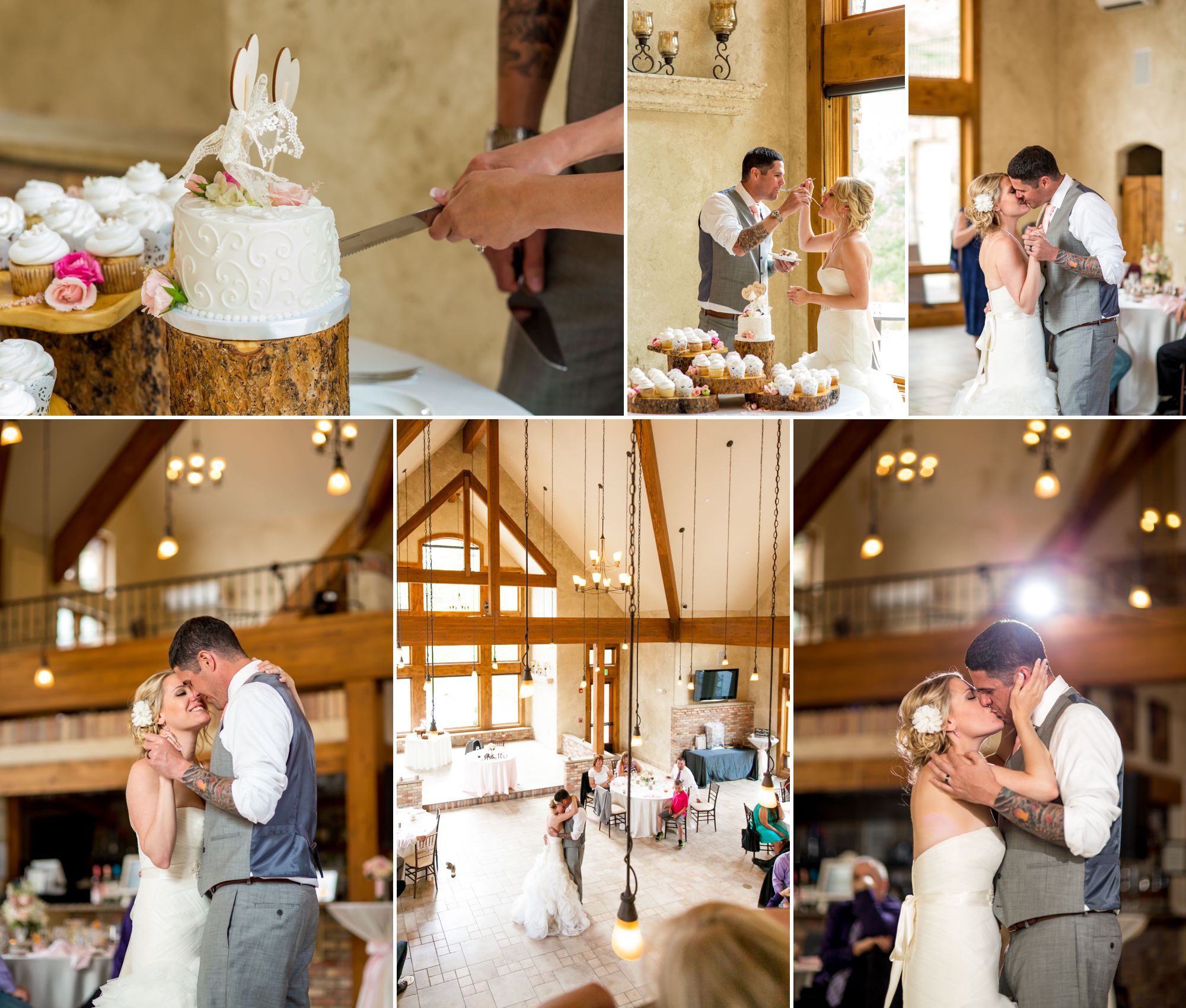 Again, amazing cake & cupcakes by Colorado Rose Cake Company & DJ services by Pure Sounds Production.