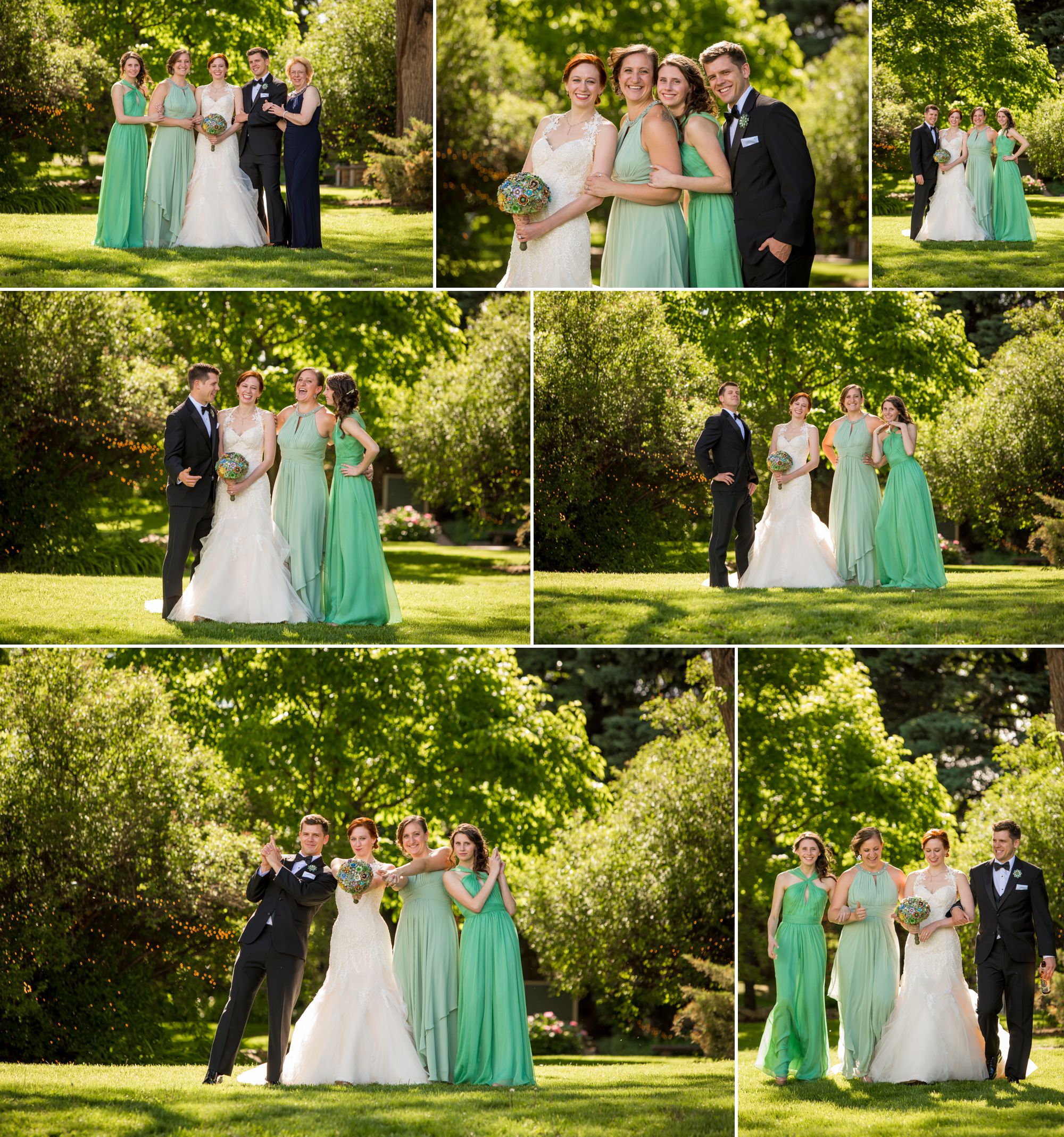 A bride and her closest friends!