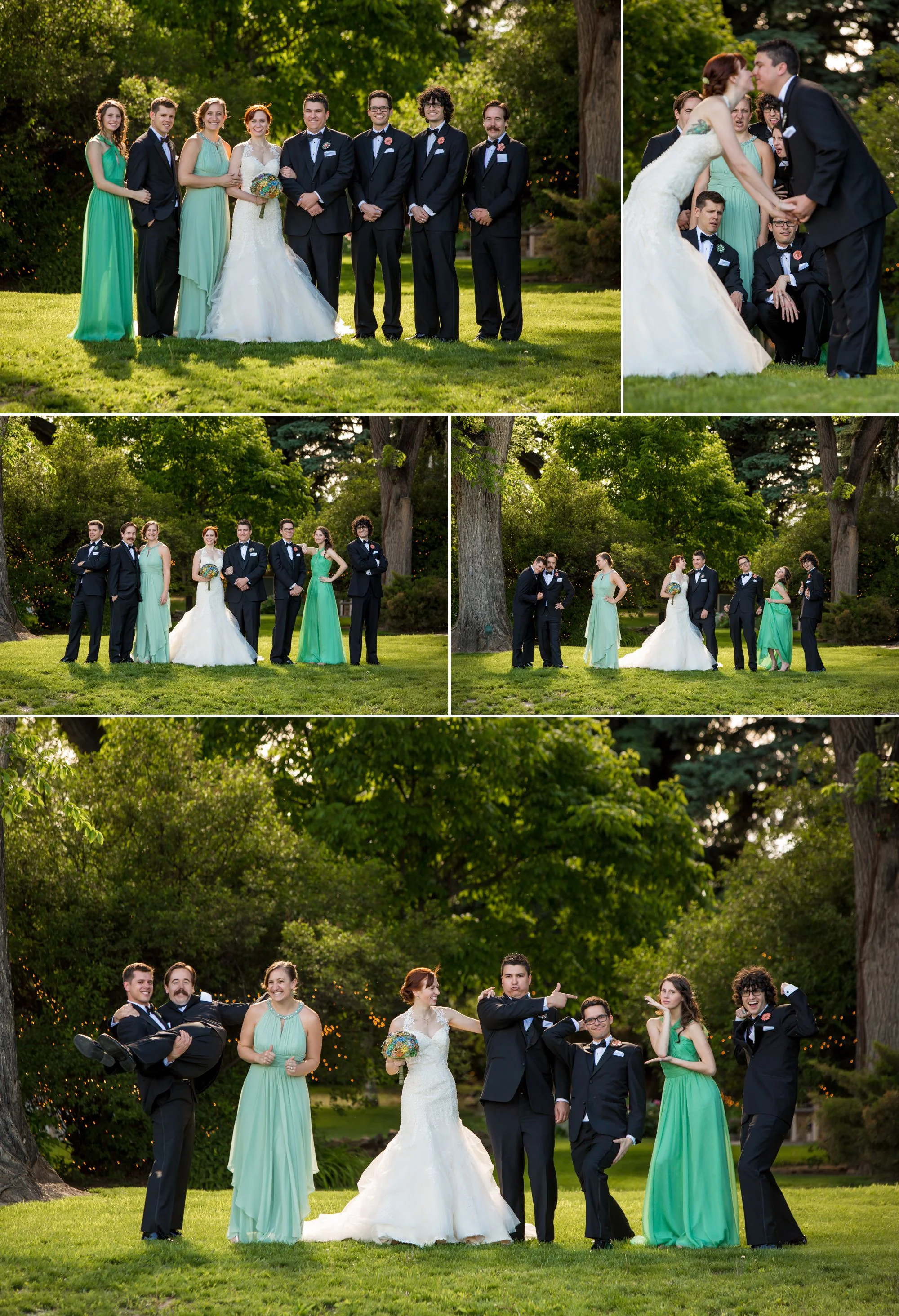 Bridal party fun!