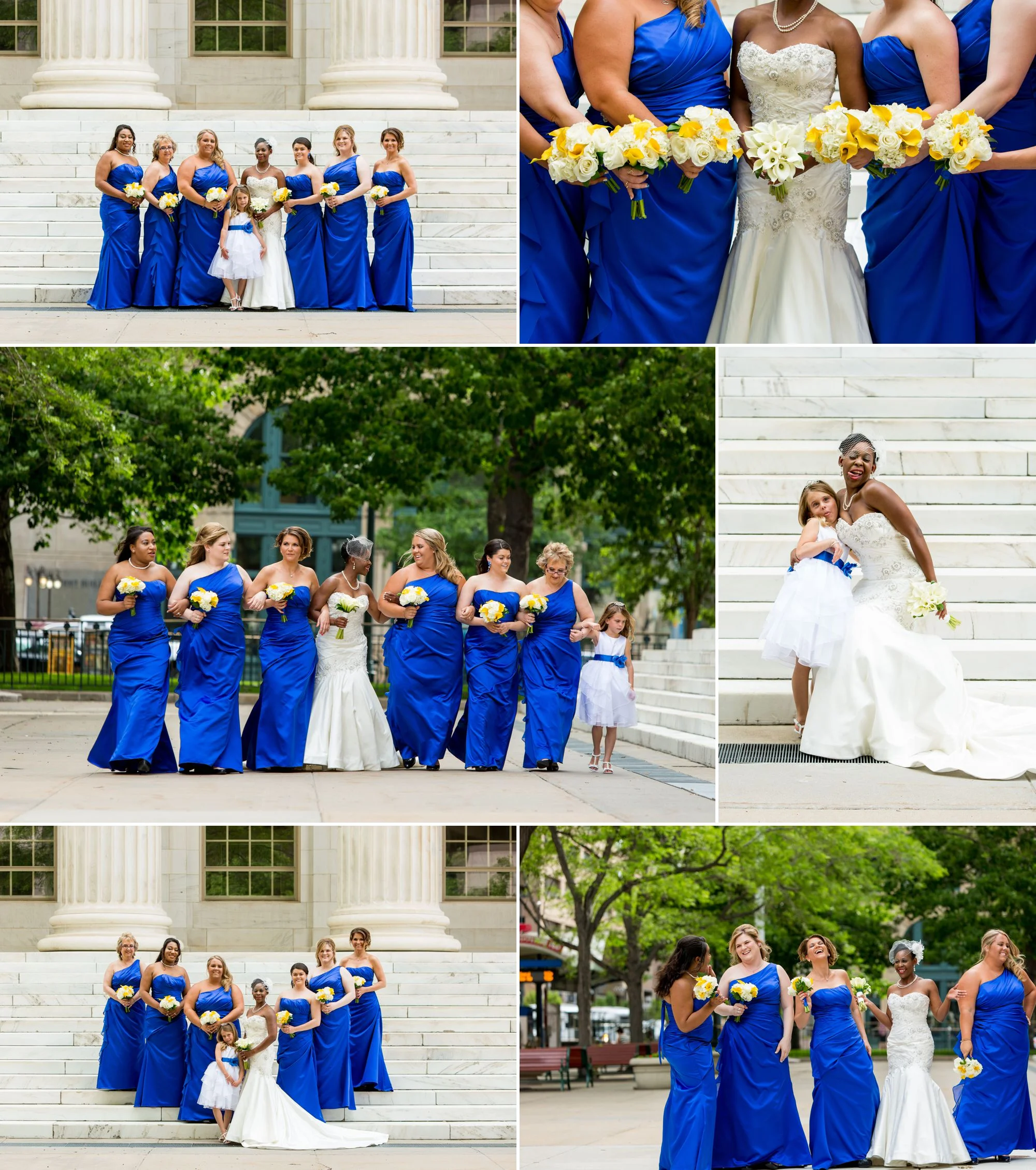 A bride and her best friends!