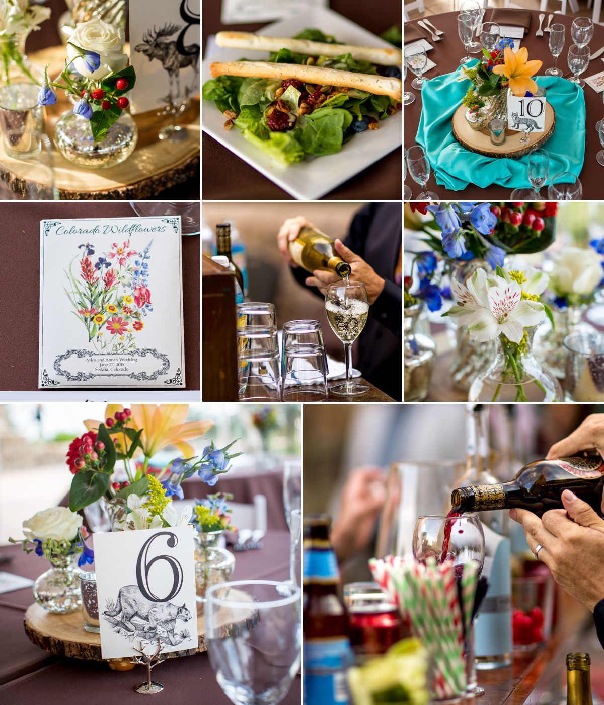 Wonderful food provided by Gourmet Fine Catering !