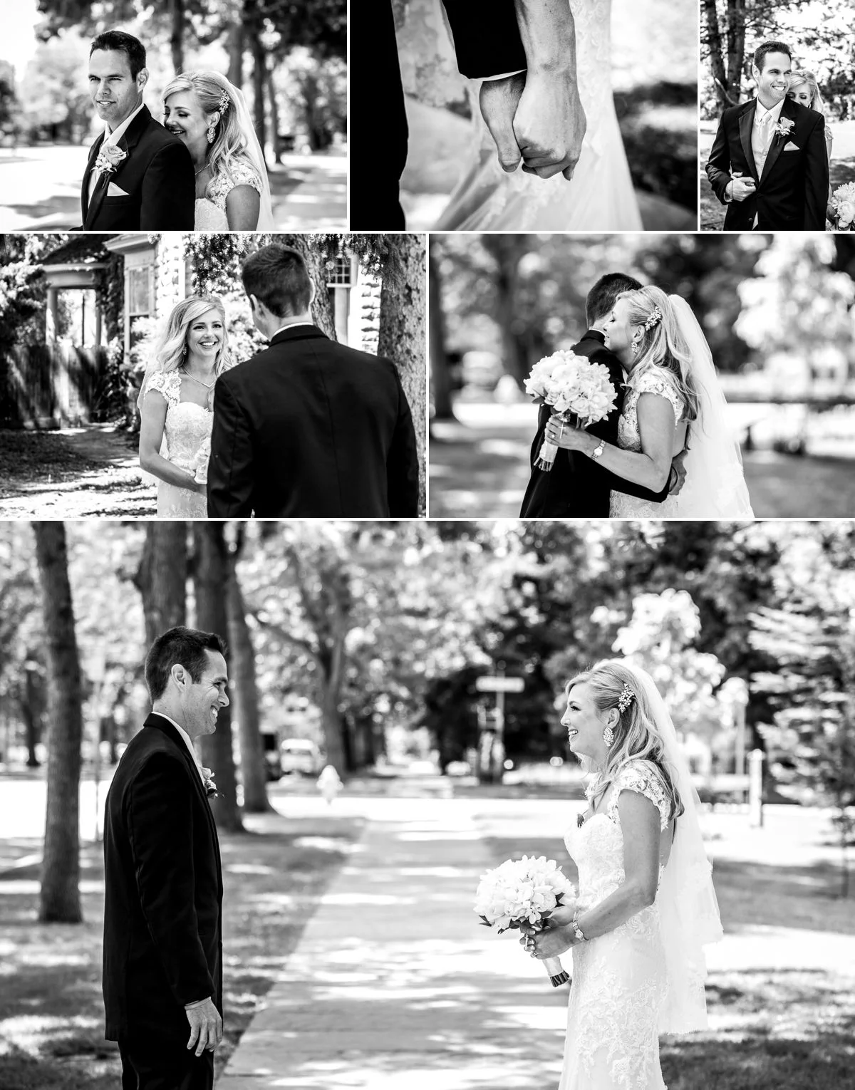 Nothing better than a bride crying before seeing her groom!!