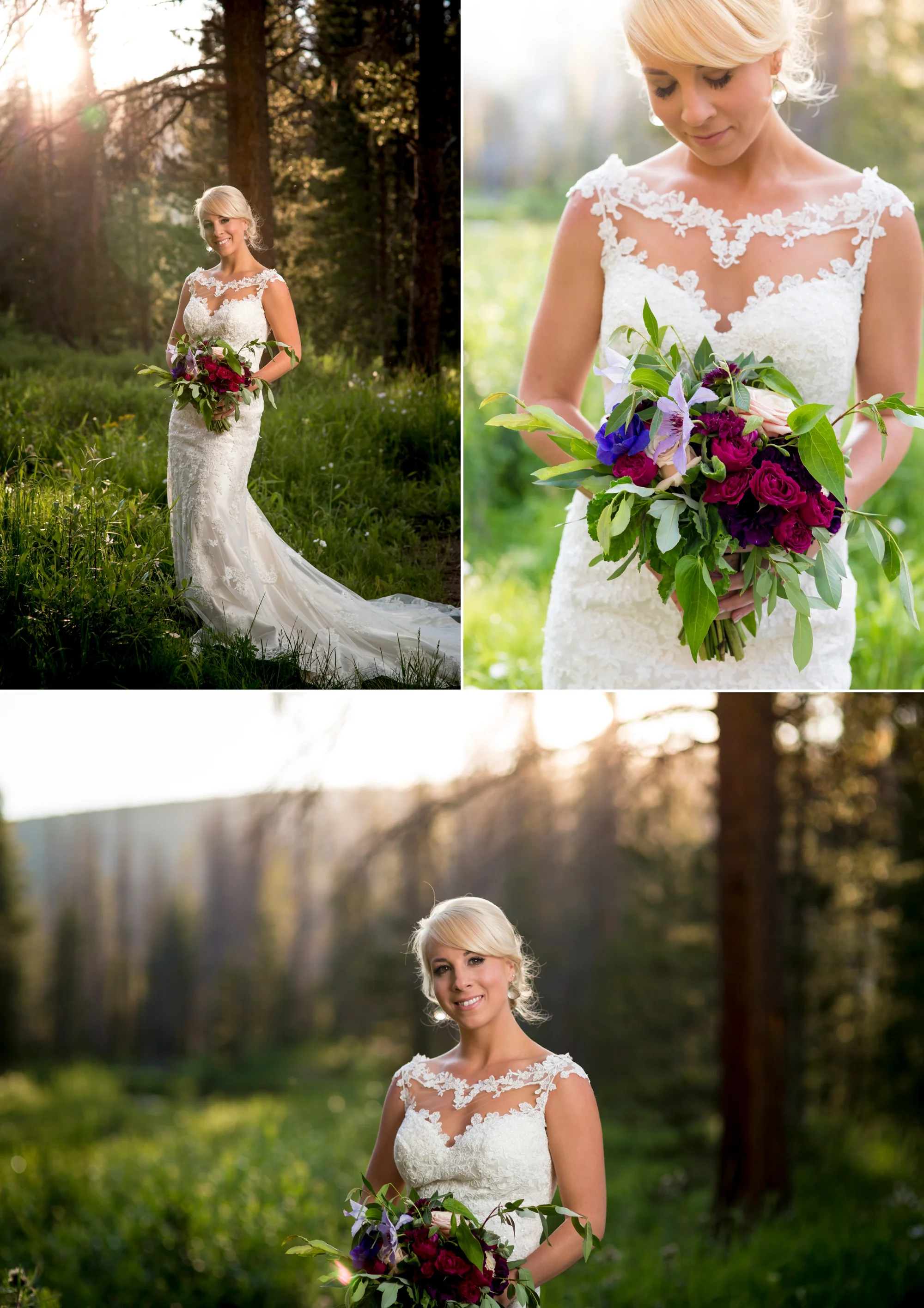 Piney River Ranch, Vail, CO - Dress from Dora Grace Bridal by Miss Stella York