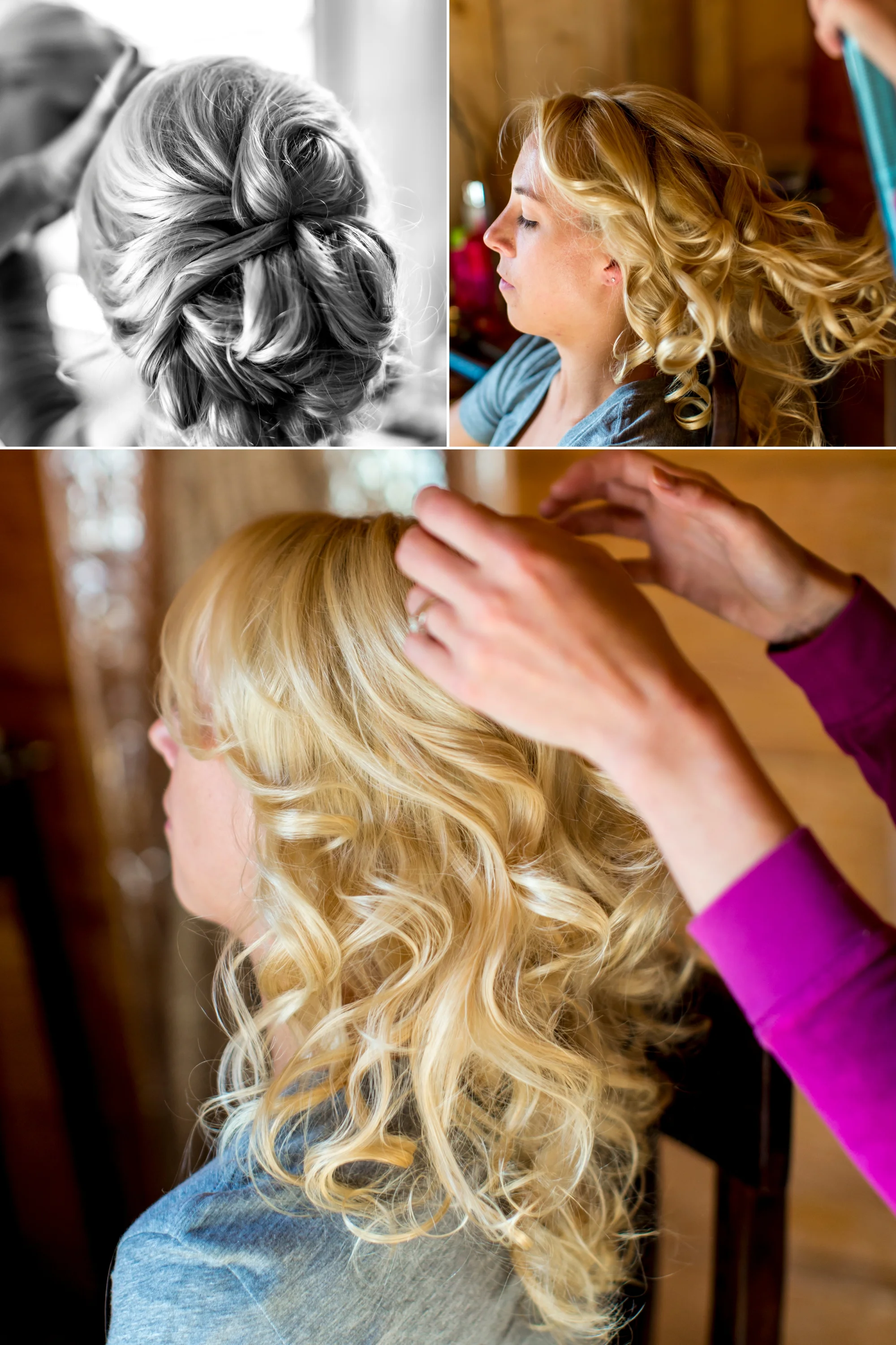 Hair and Makeup by Mary Chittenden with Megan Cary Styling & Makeup Artistry