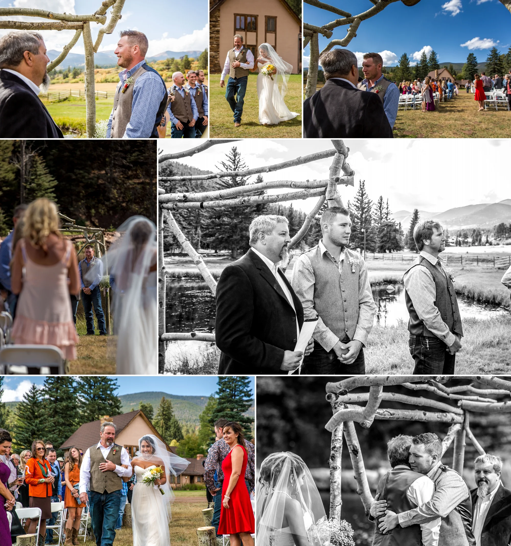 Yellow Pines Ranch Wedding - by Aldabella Photography