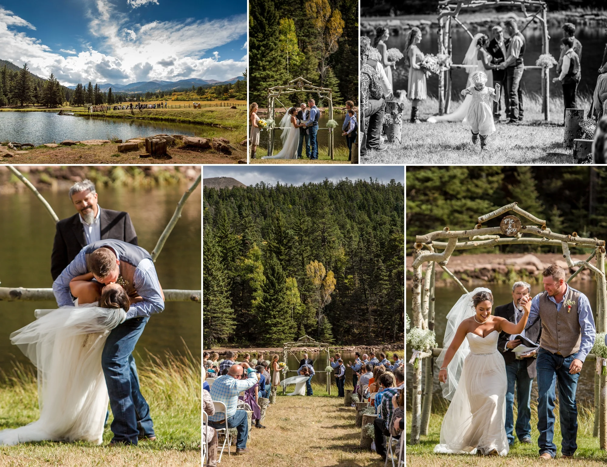 Yellow Pines Ranch Wedding - by Aldabella Photography
