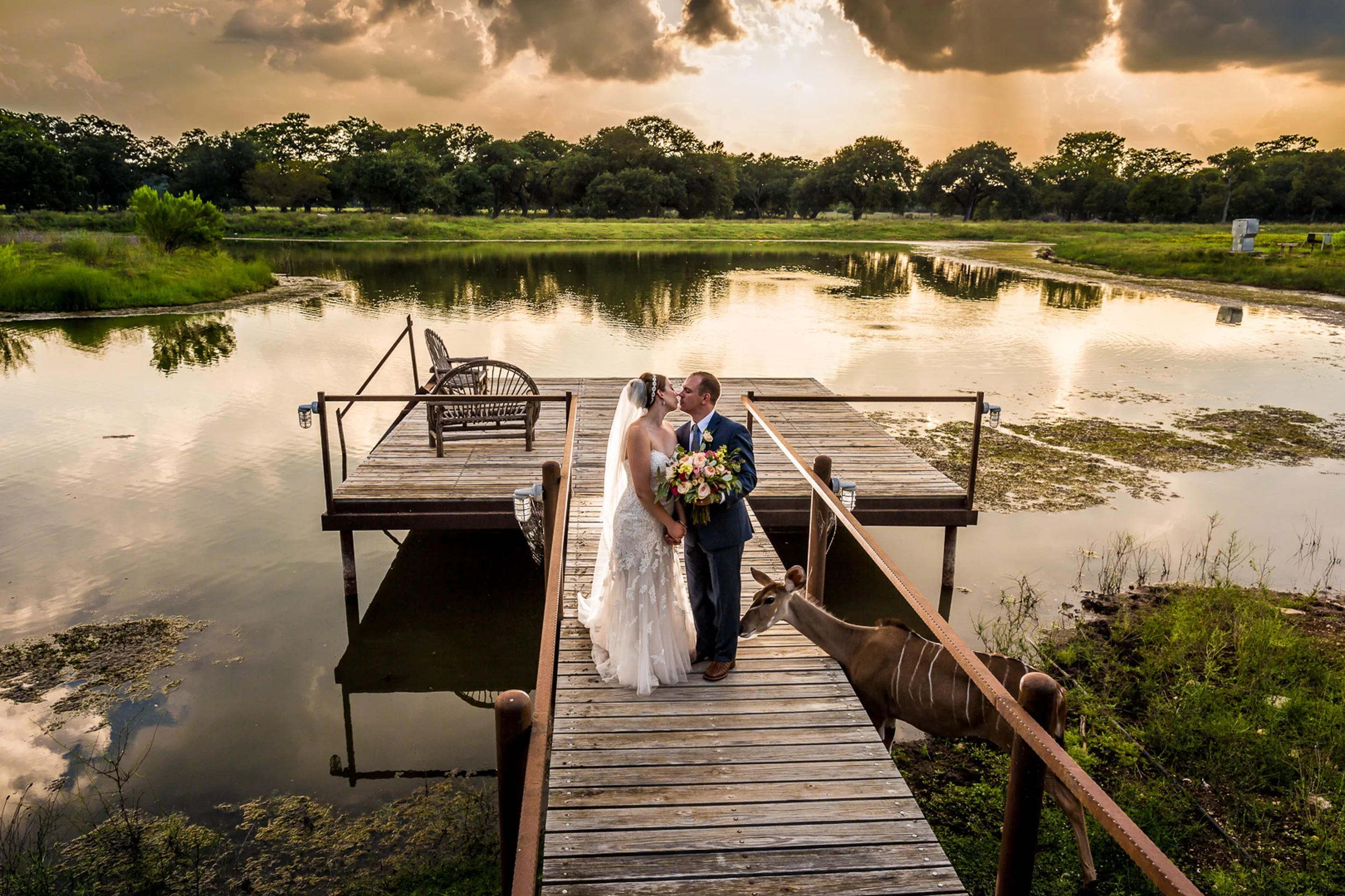 Branded T Ranch Wedding in Kendalia, TX