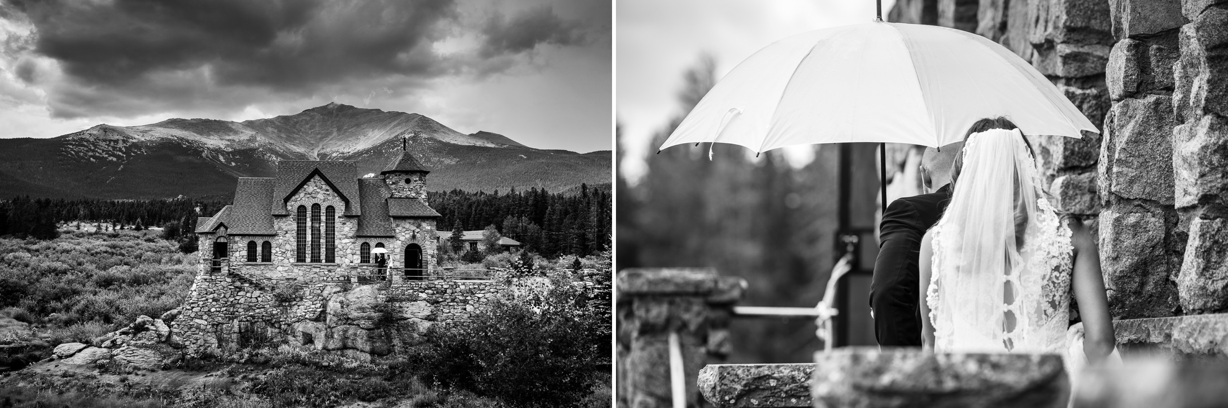 Saint Malo Church, Estes Park Wedding Photographer