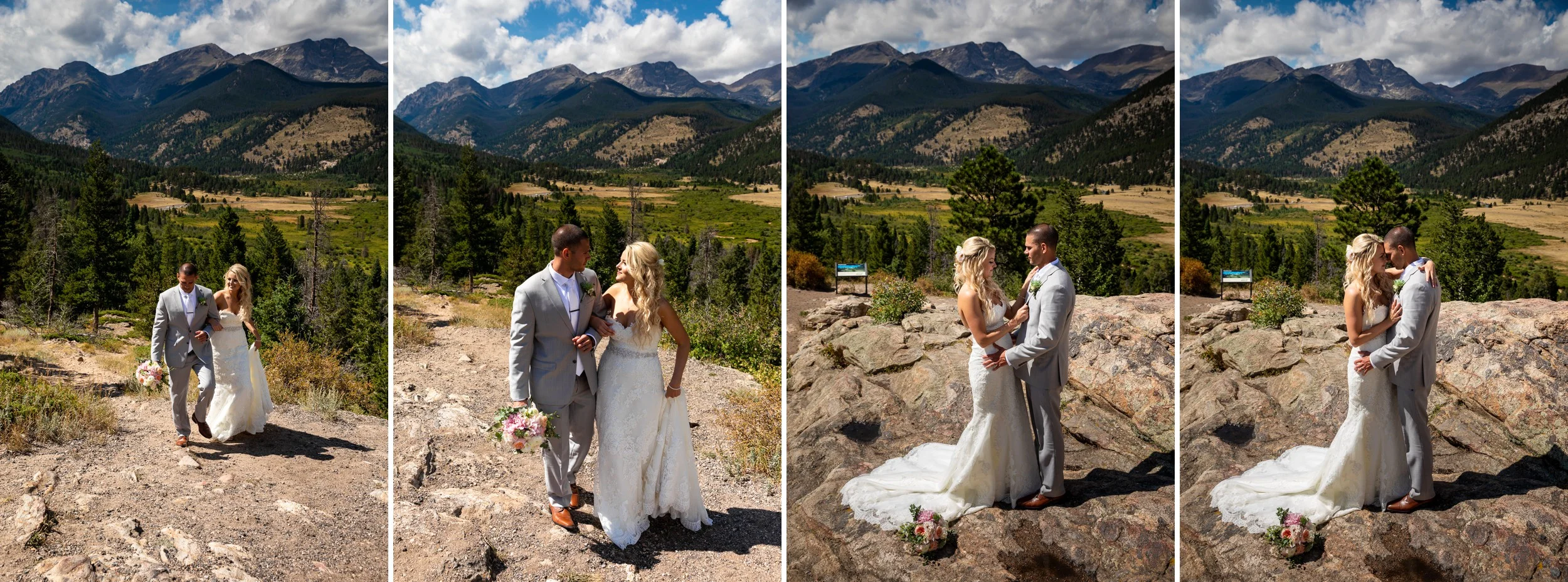 Wedding Portraits in Rocky Mountain National Park
