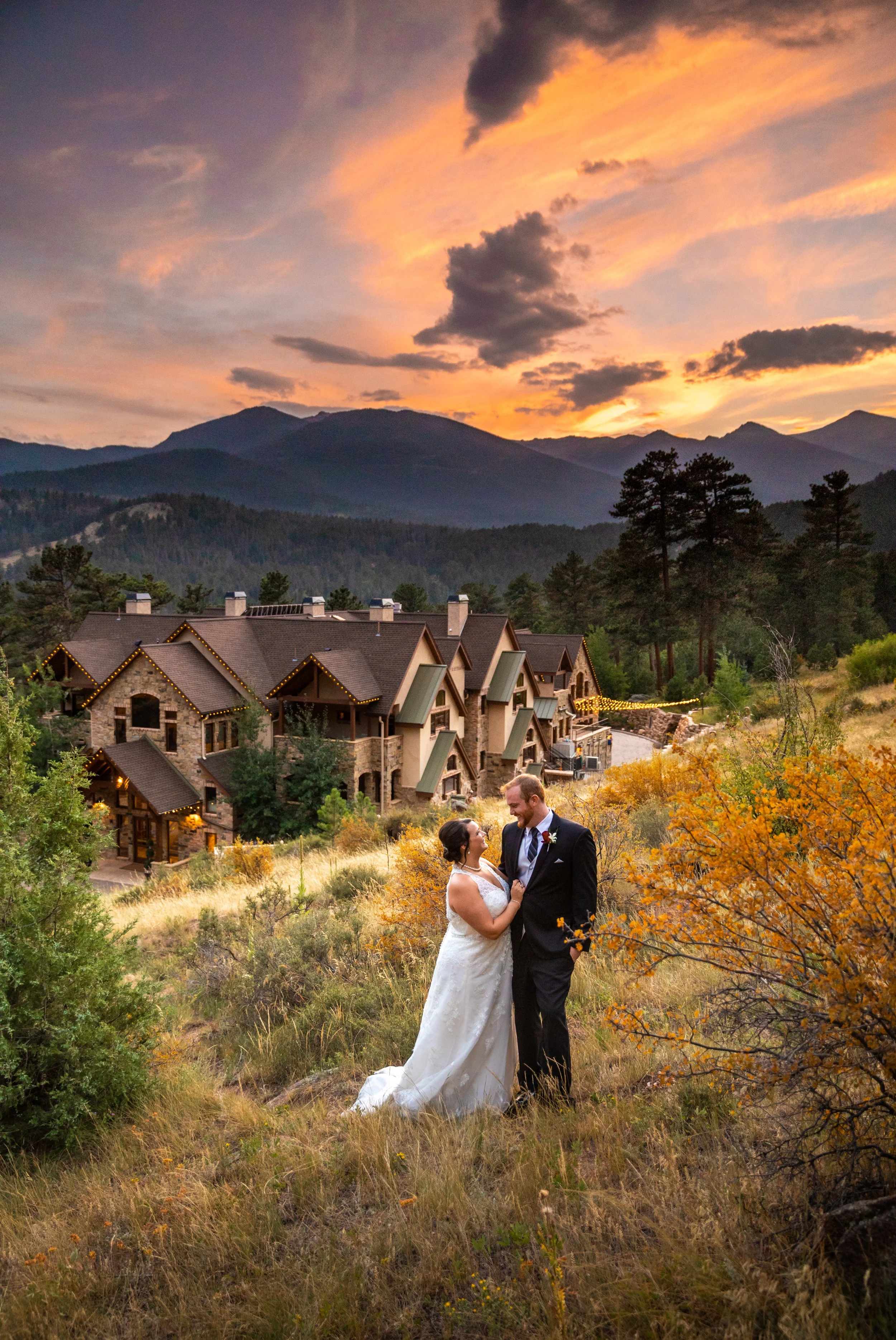 Della Terra Mountain Chateau, Estes Park Colorado Wedding