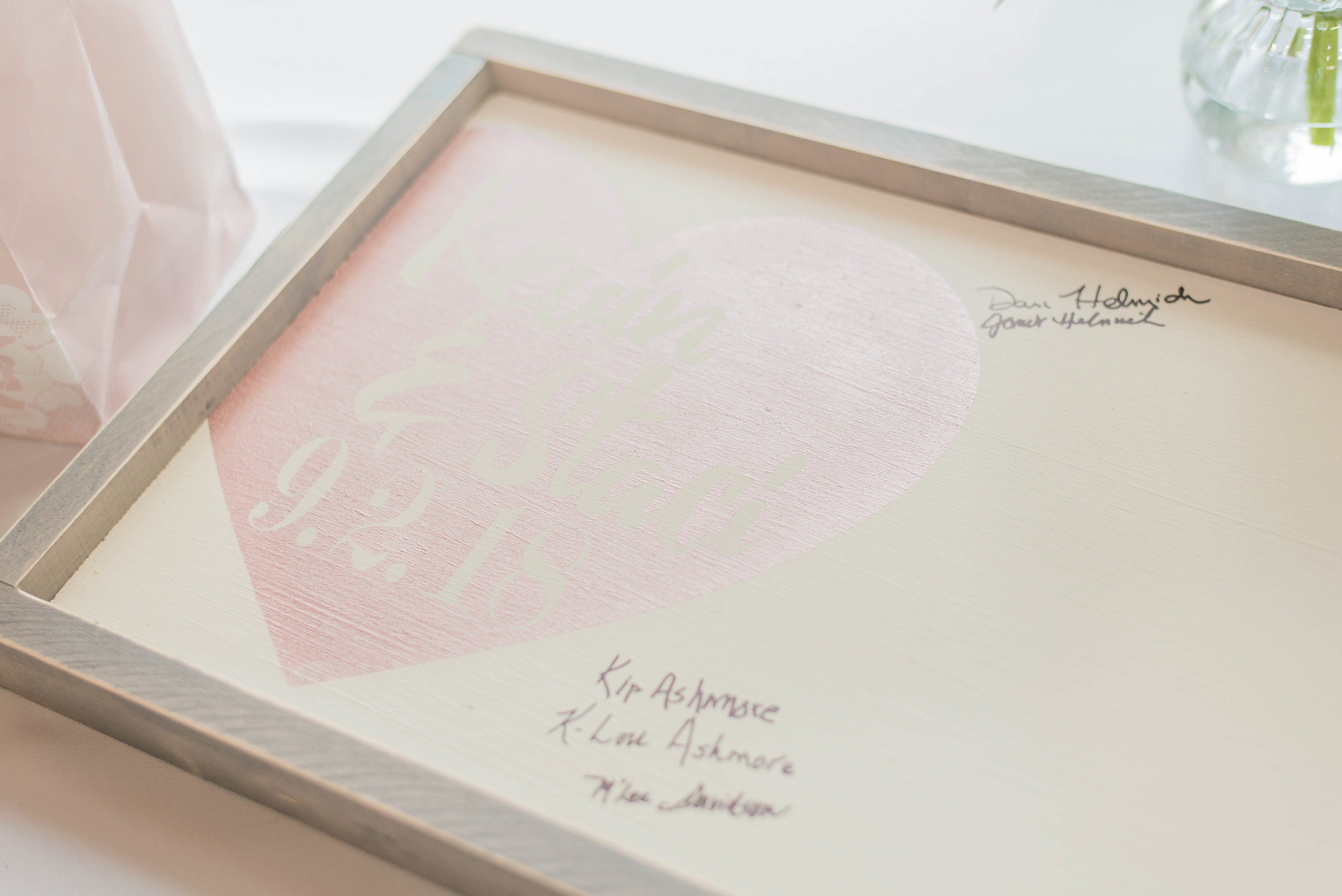 wedding guest book