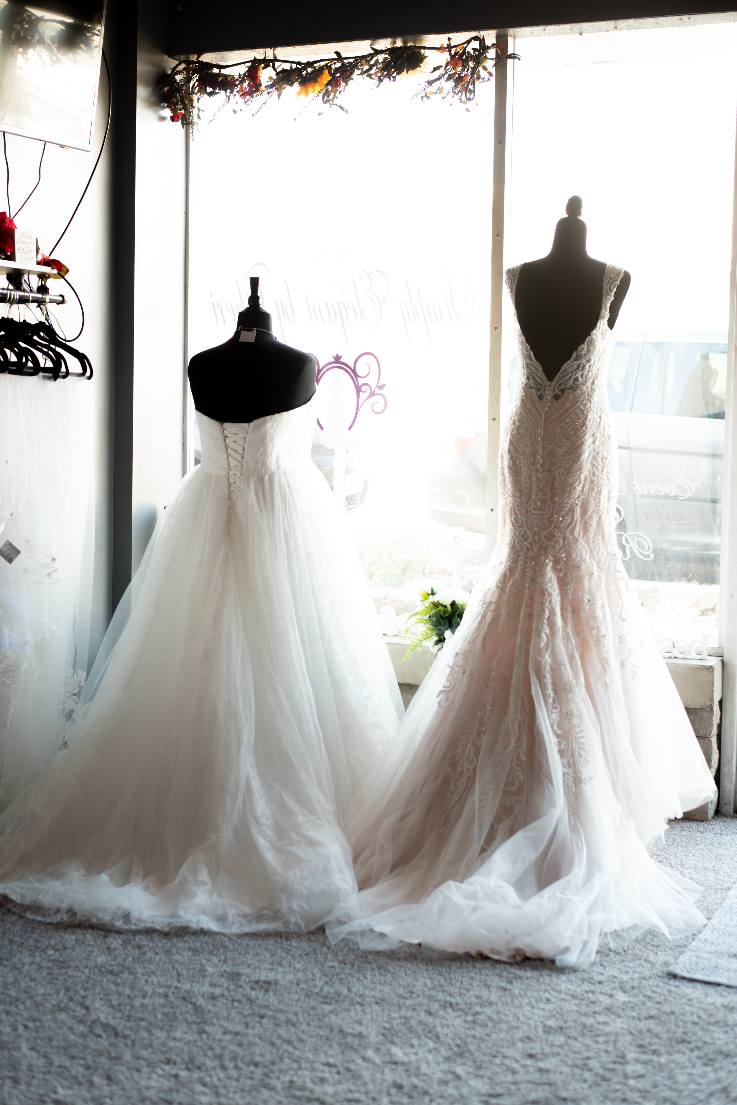 bridal storefront