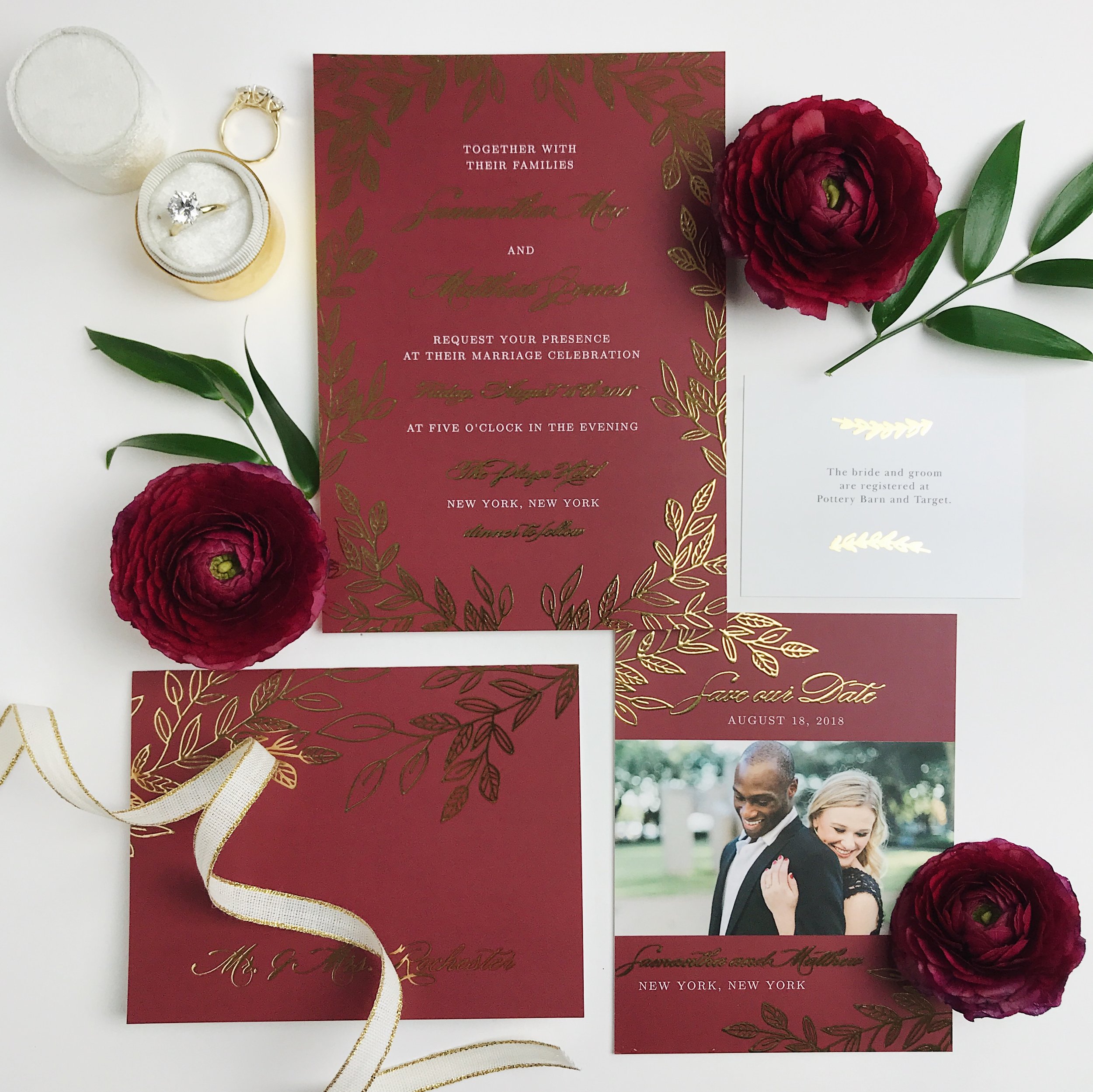 basic invite wedding invitation 2 