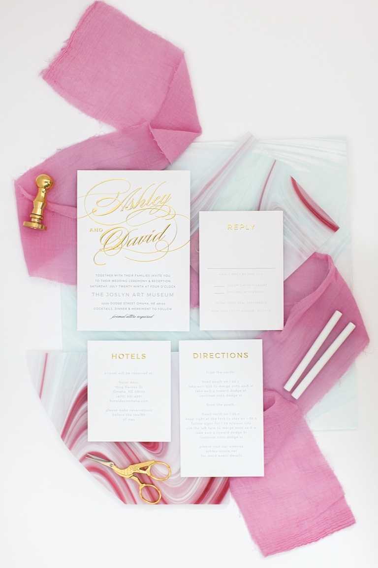 basic invite pink and gold 2 