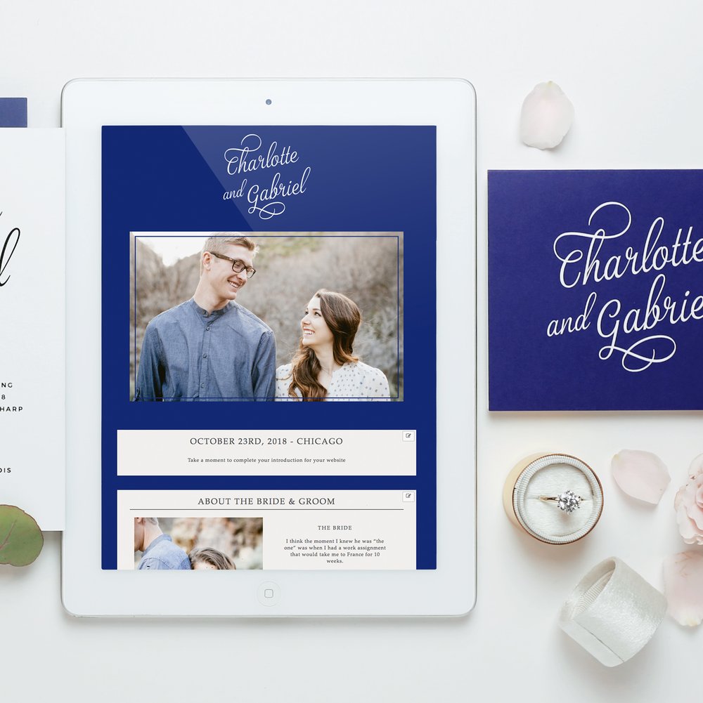 Basic Invite WEdding Website