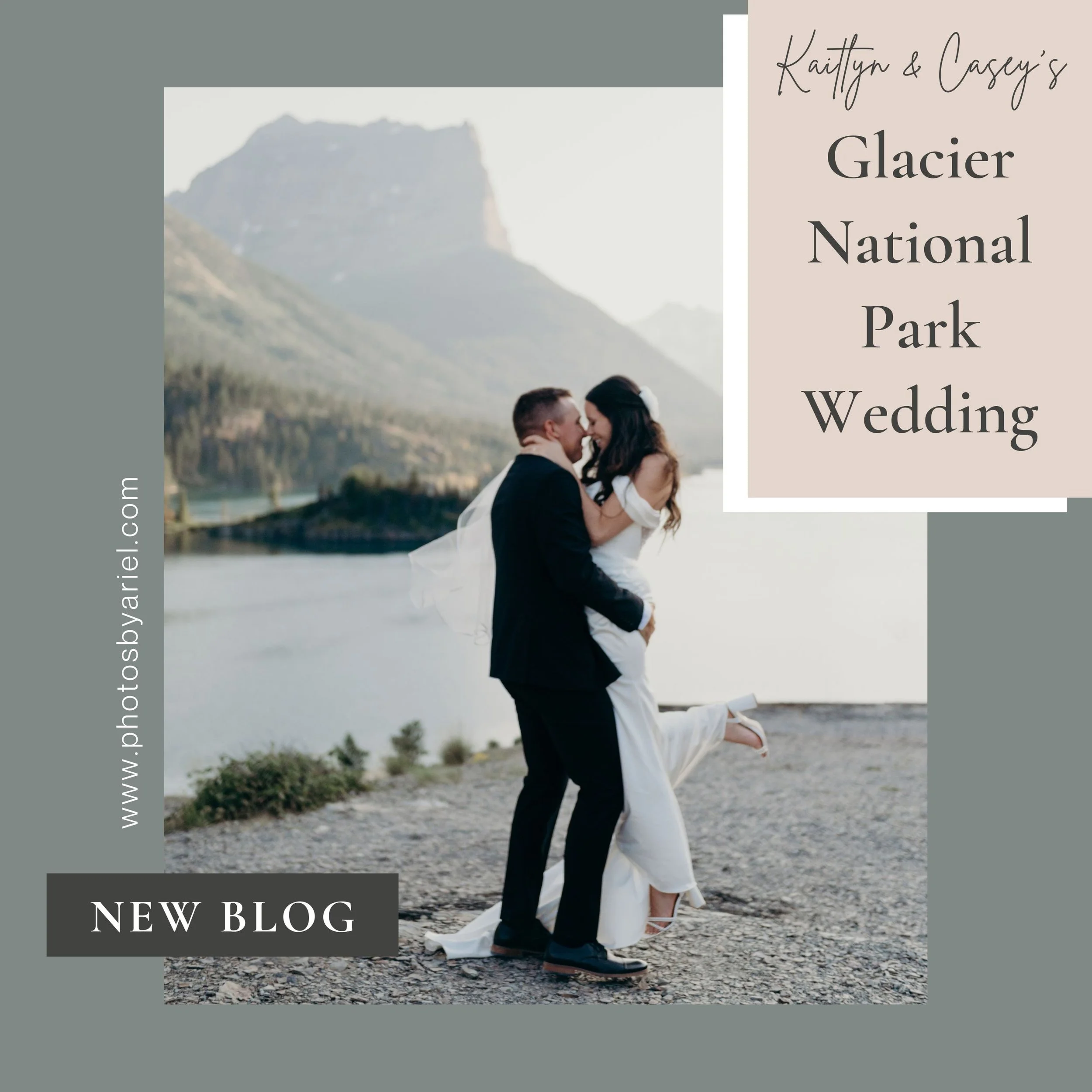 Glacier National Park destination wedding