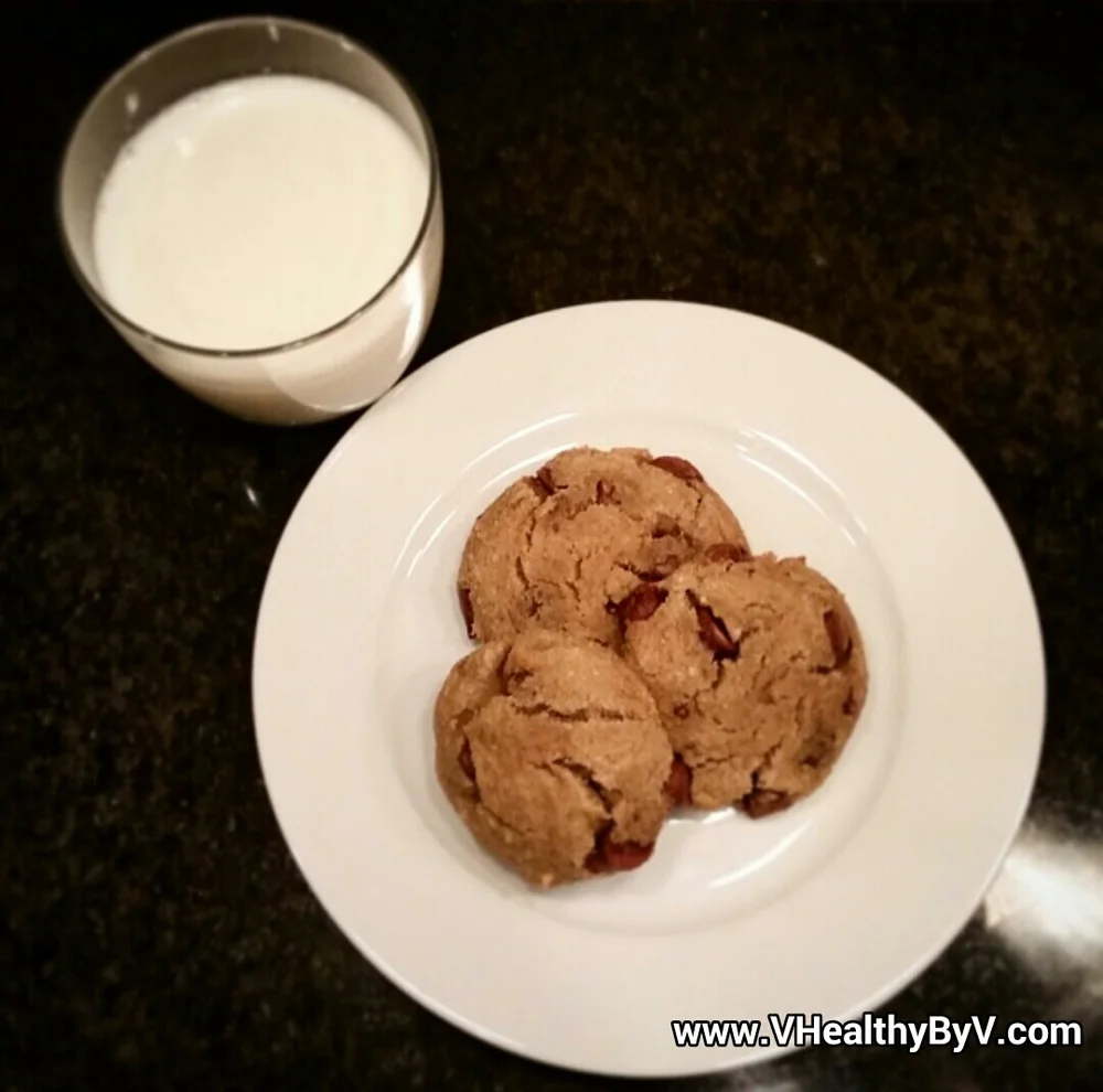 No Guilt Banana Chocolate Chip Cookies