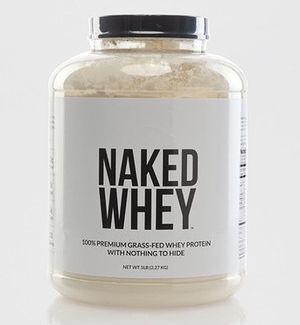It took me years to find this protein powder, as everything at GNC was loaded with toxic ingredients and artificial this or that. Naked Whey contains only 1 ingredient: whey exclusively from pasture-fed cows's milk sourced from small California dairy farms. It contains a whopping 25 g of protein, 5.9 g of BCAAs per serving, and is cold processed, using acid and bleach free processing. Most importantly, it has no artificial flavors, colors or sweeteners. Can you say that about YOUR protein? Best of all, it makes everything taste like a delicious milkshake and the bulk container price makes it cheaper per ounce than its most other chemical-laden competitors. 