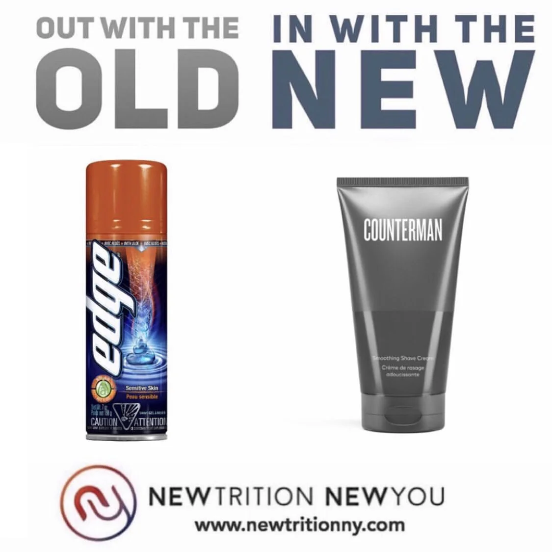 IN WITH THE NEW: Shaving Cream