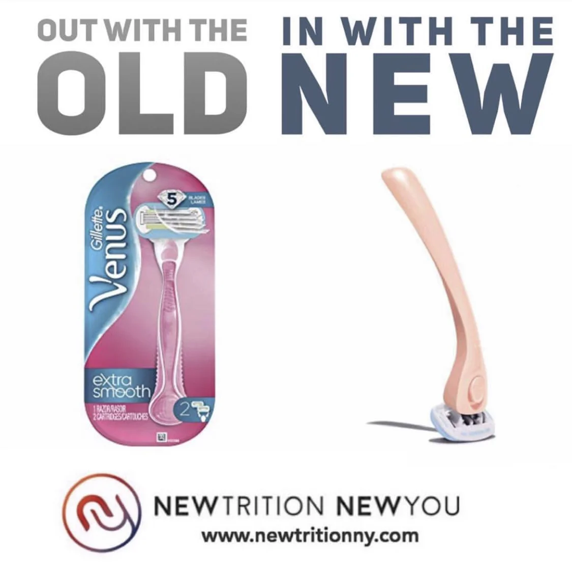 Clean swap your razor - Billie Safer Razors for Women